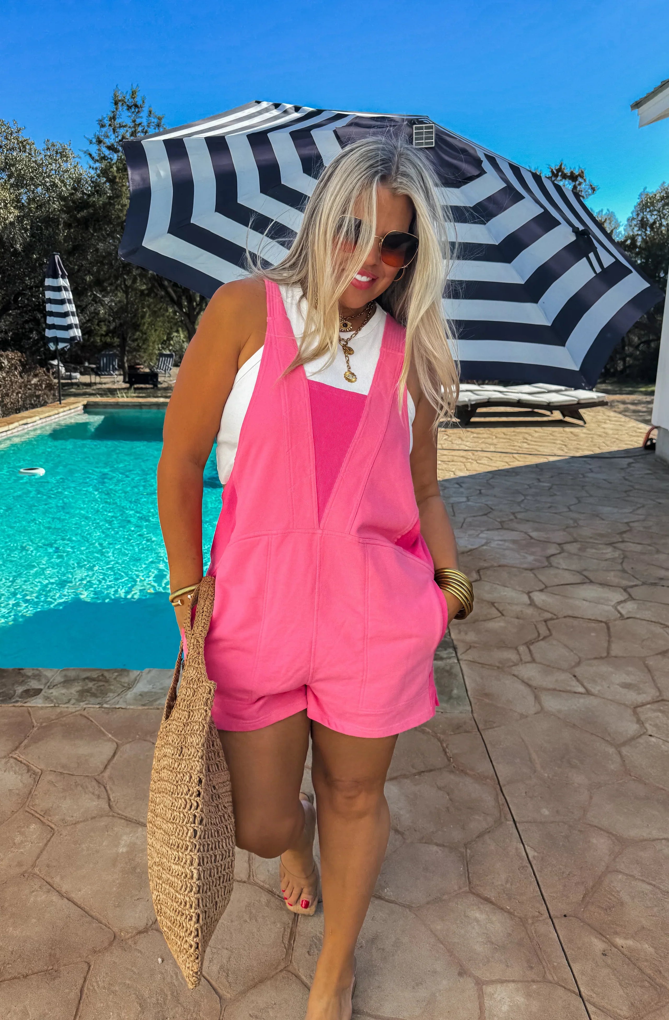 PREORDER: Beach Please Romper-Womens-Stay Foxy Boutique, Florissant, Missouri