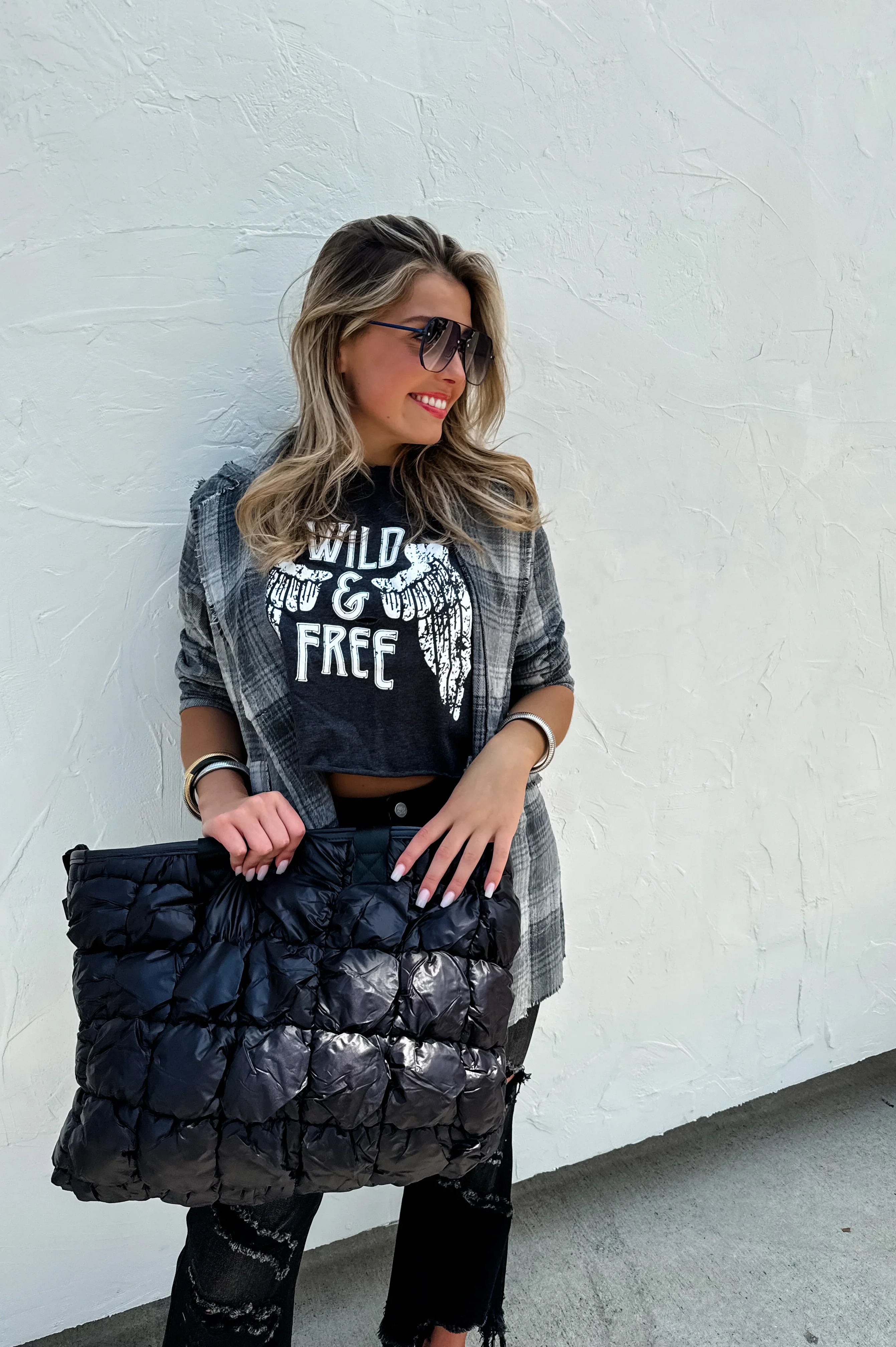 PREORDER: Puffer Bag in Six Colors-Womens-Stay Foxy Boutique, Florissant, Missouri