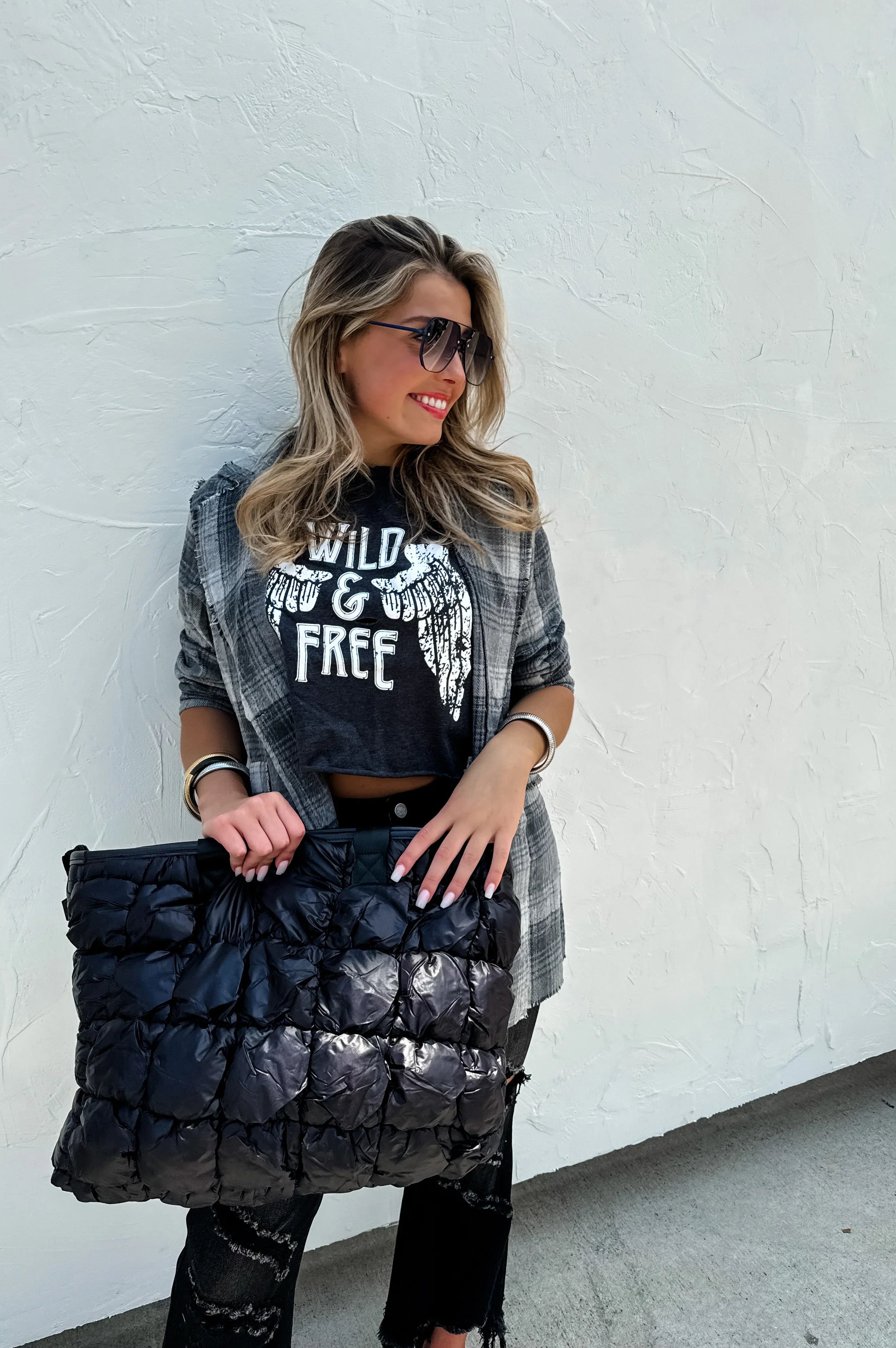 PREORDER: Puffer Bag in Six Colors-Womens-Stay Foxy Boutique, Florissant, Missouri