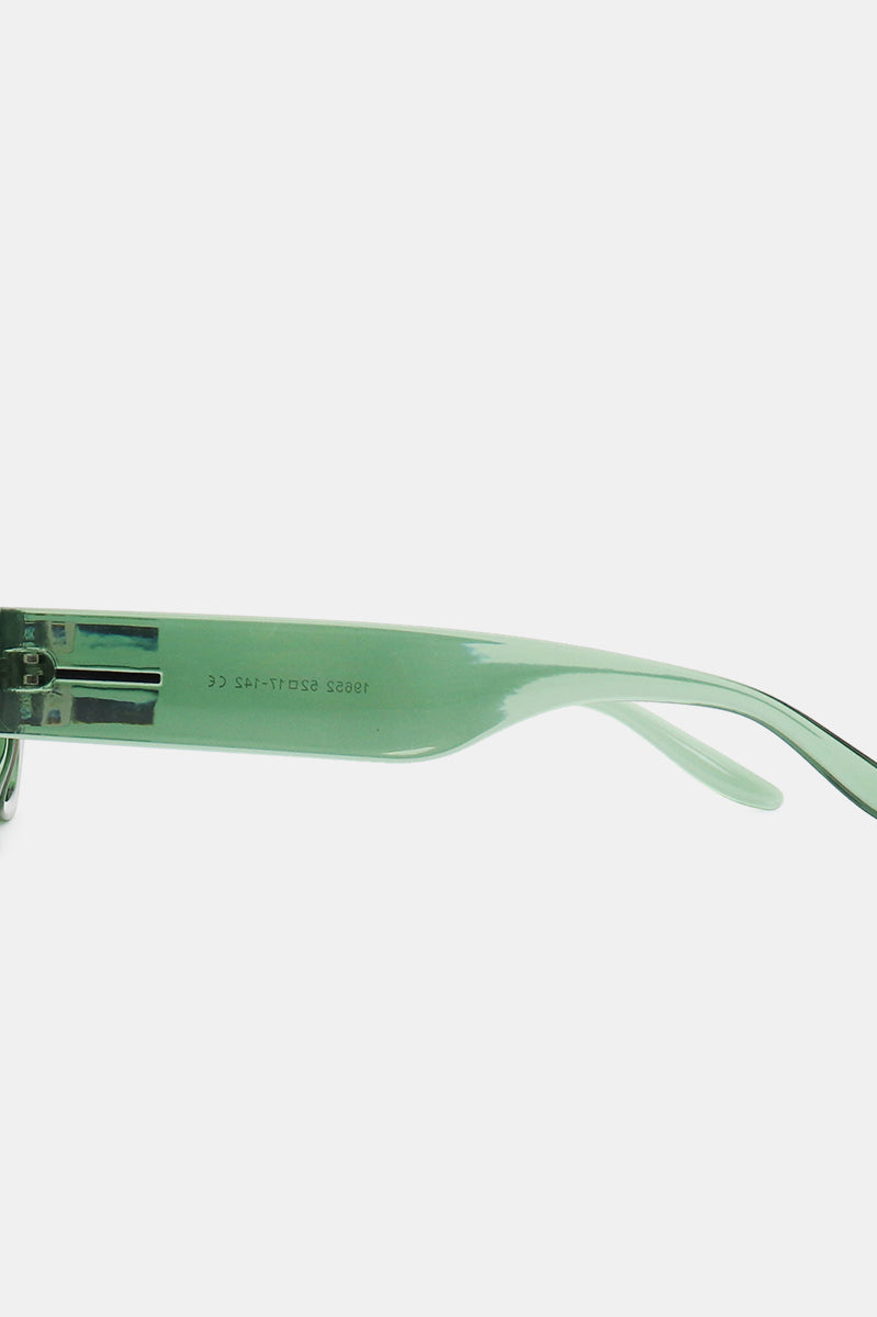 Polycarbonate Frame Rectangle Sunglasses-Stay Foxy Boutique, Florissant, Missouri