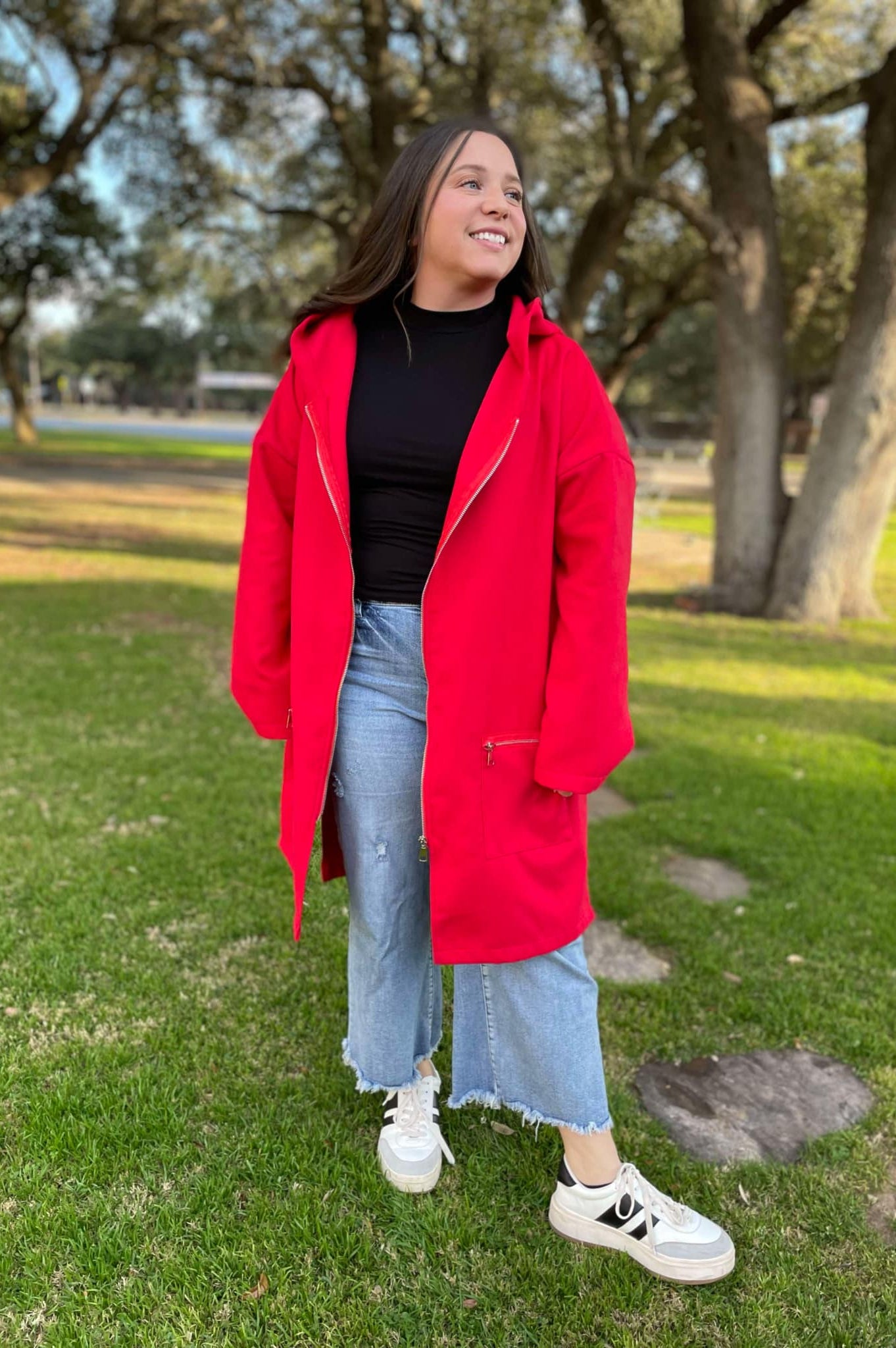 PREORDER: Time Slips Away Hooded Jacket in Three Colors-Womens-Stay Foxy Boutique, Florissant, Missouri