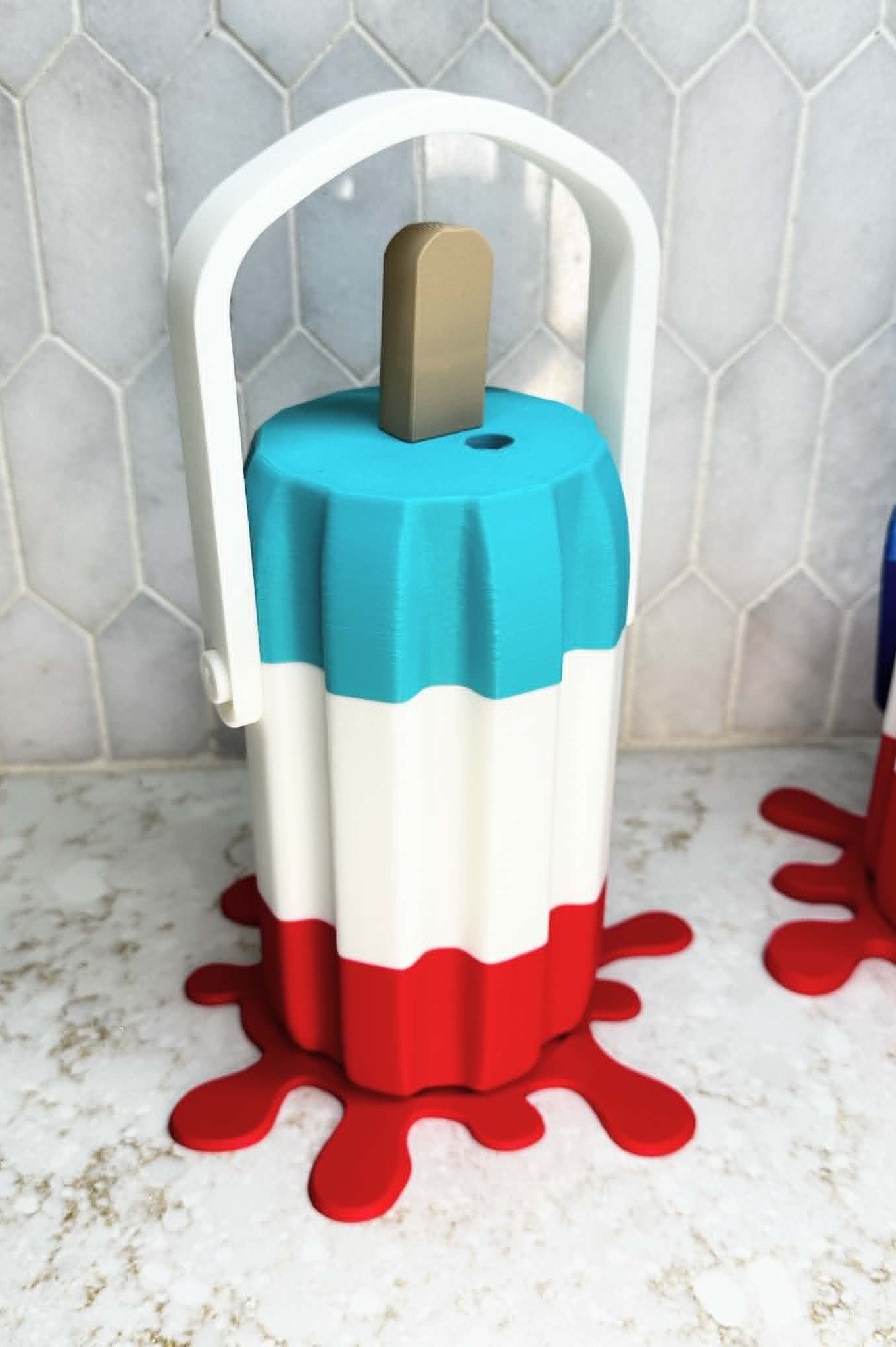 BOMB POP-3D PRINTED CUSTOM 12 OUNCE CAN HOLDERS-Stay Foxy Boutique, Florissant, Missouri