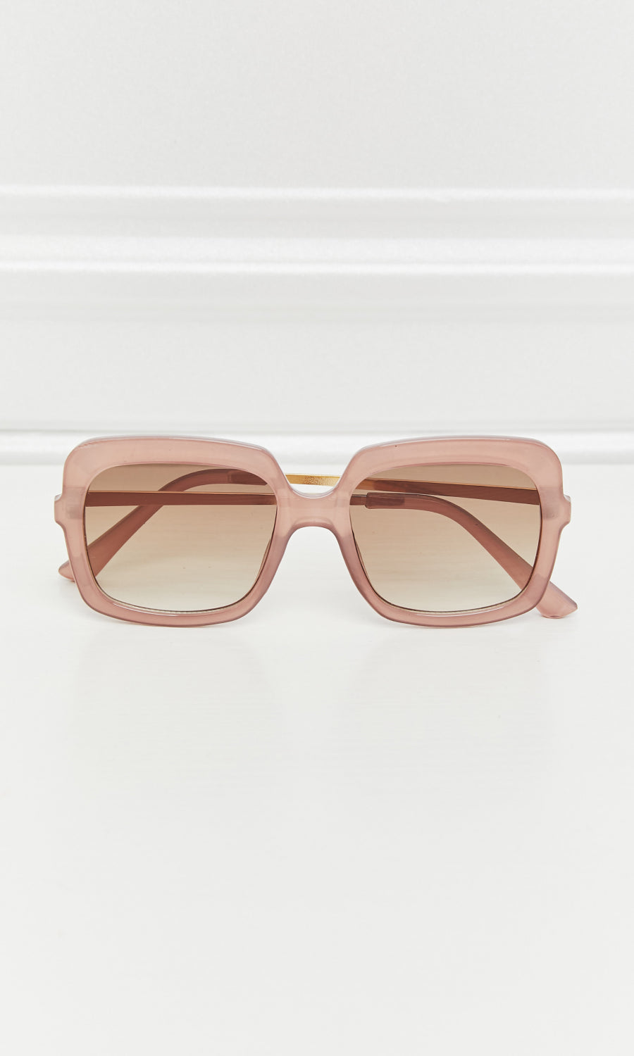 Square Metal-Plastic Hybrid Temple Sunglasses-Stay Foxy Boutique, Florissant, Missouri