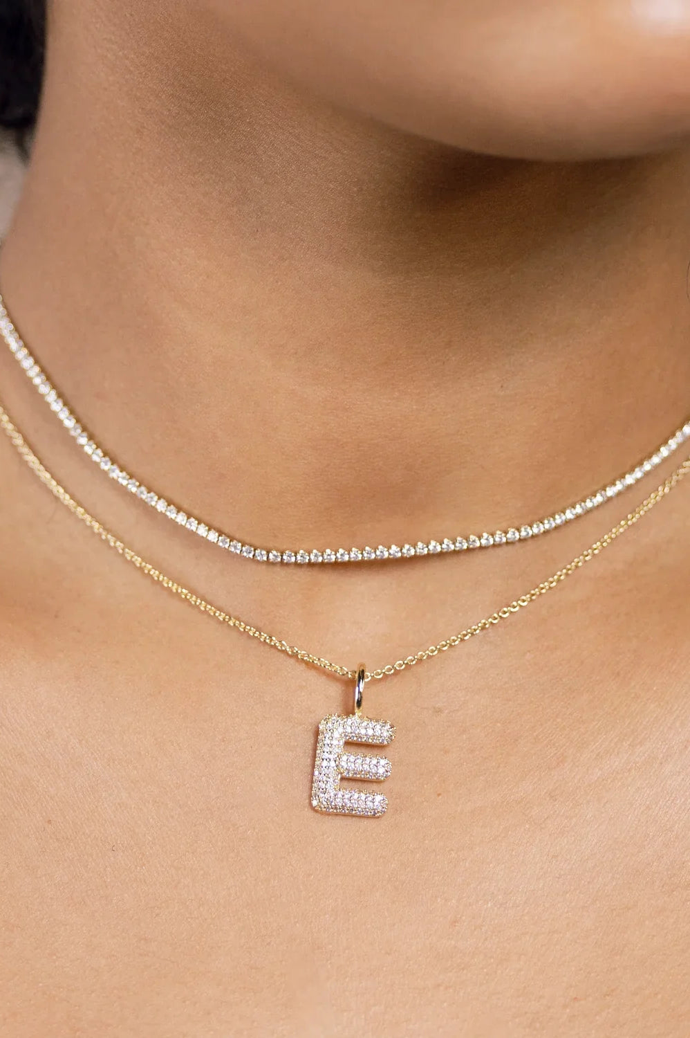 PREORDER: Bubble Letter Initial Charm-Womens-Stay Foxy Boutique, Florissant, Missouri