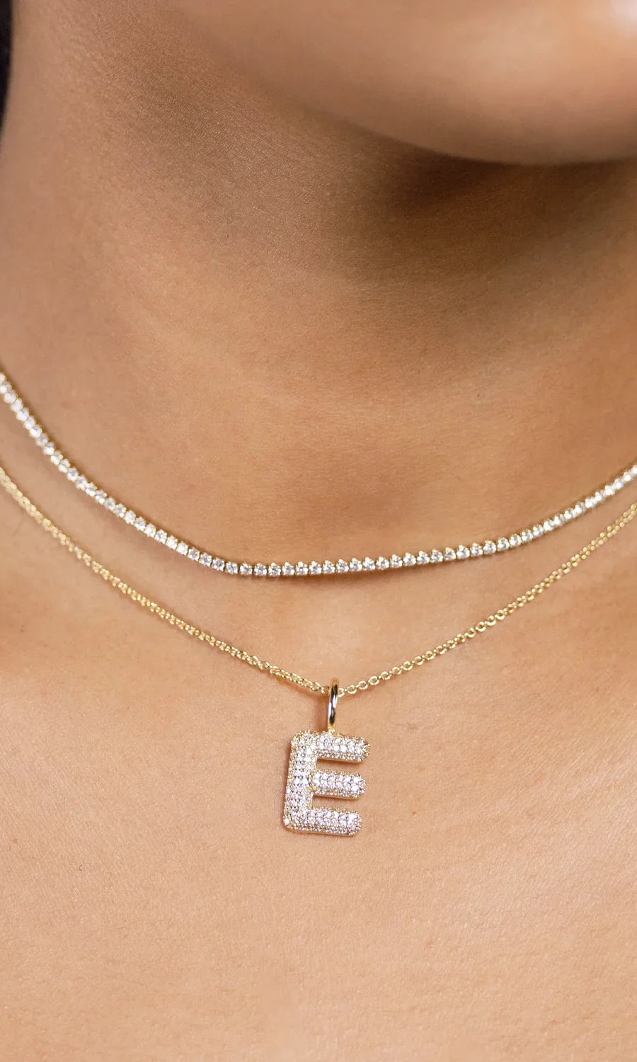 PREORDER: Bubble Letter Initial Charm-Womens-Stay Foxy Boutique, Florissant, Missouri