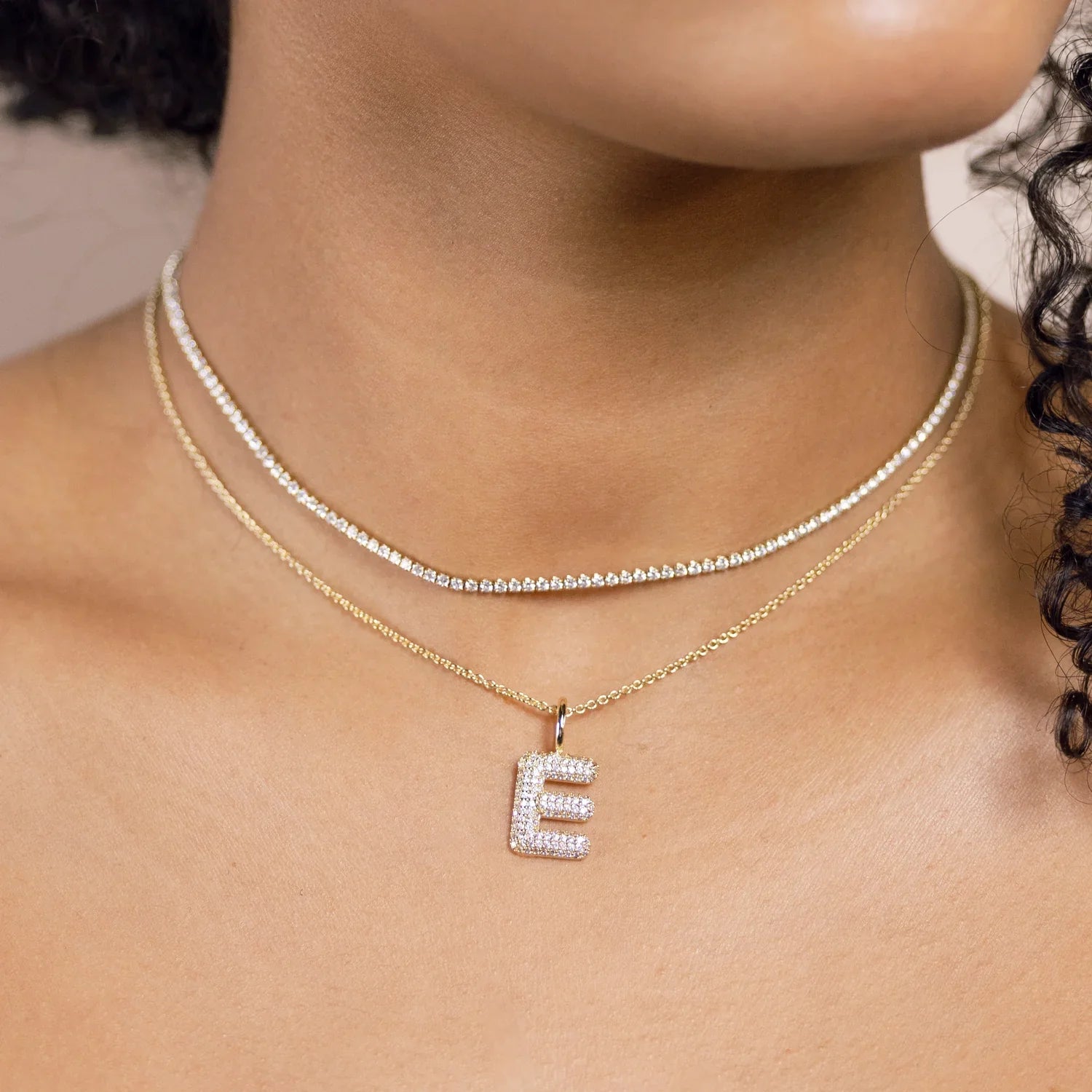 PREORDER: Bubble Letter Initial Charm-Womens-Stay Foxy Boutique, Florissant, Missouri