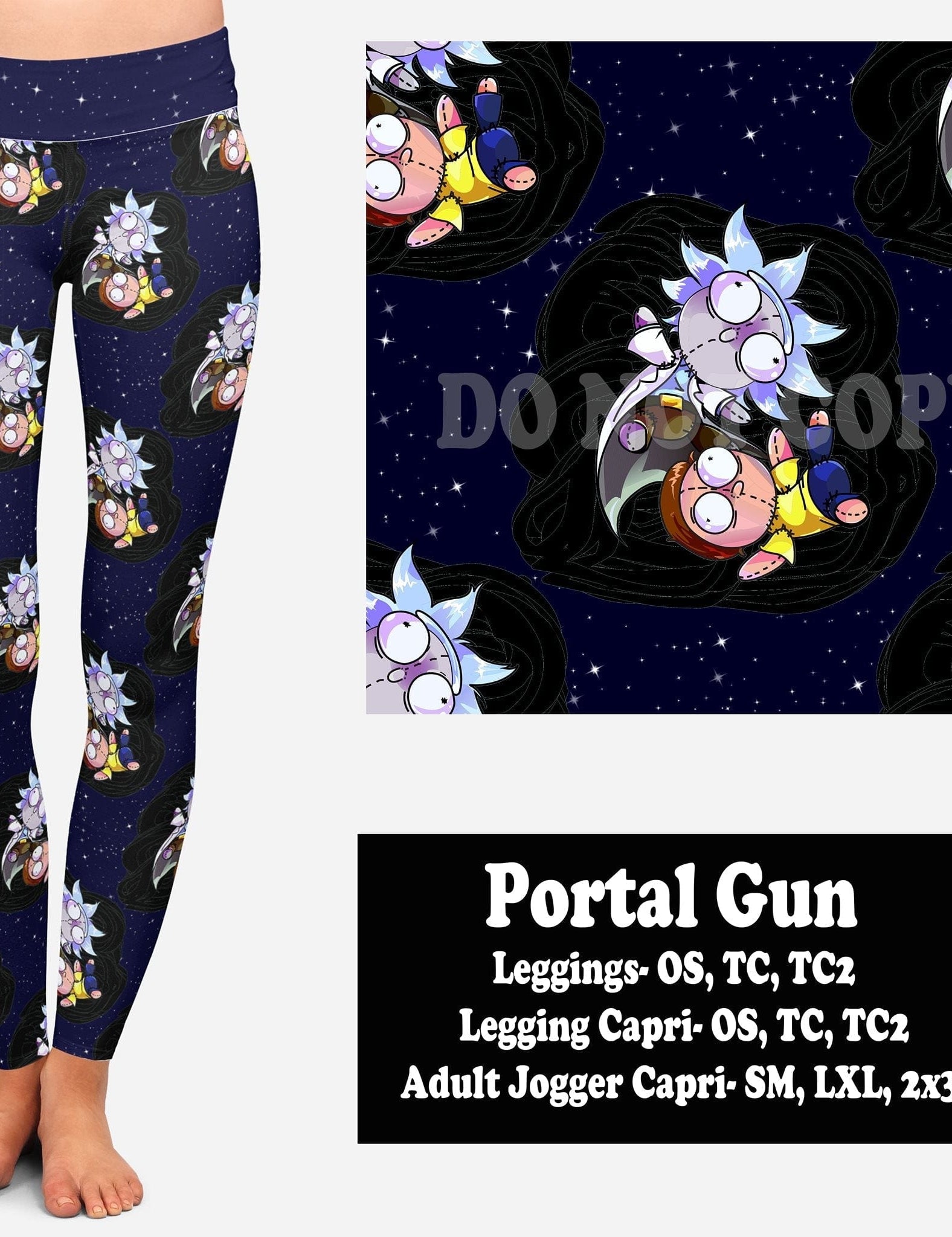 PORTAL GUN (LEGGINGS, CAPRI, JOGGER CAPRI)-Stay Foxy Boutique, Florissant, Missouri