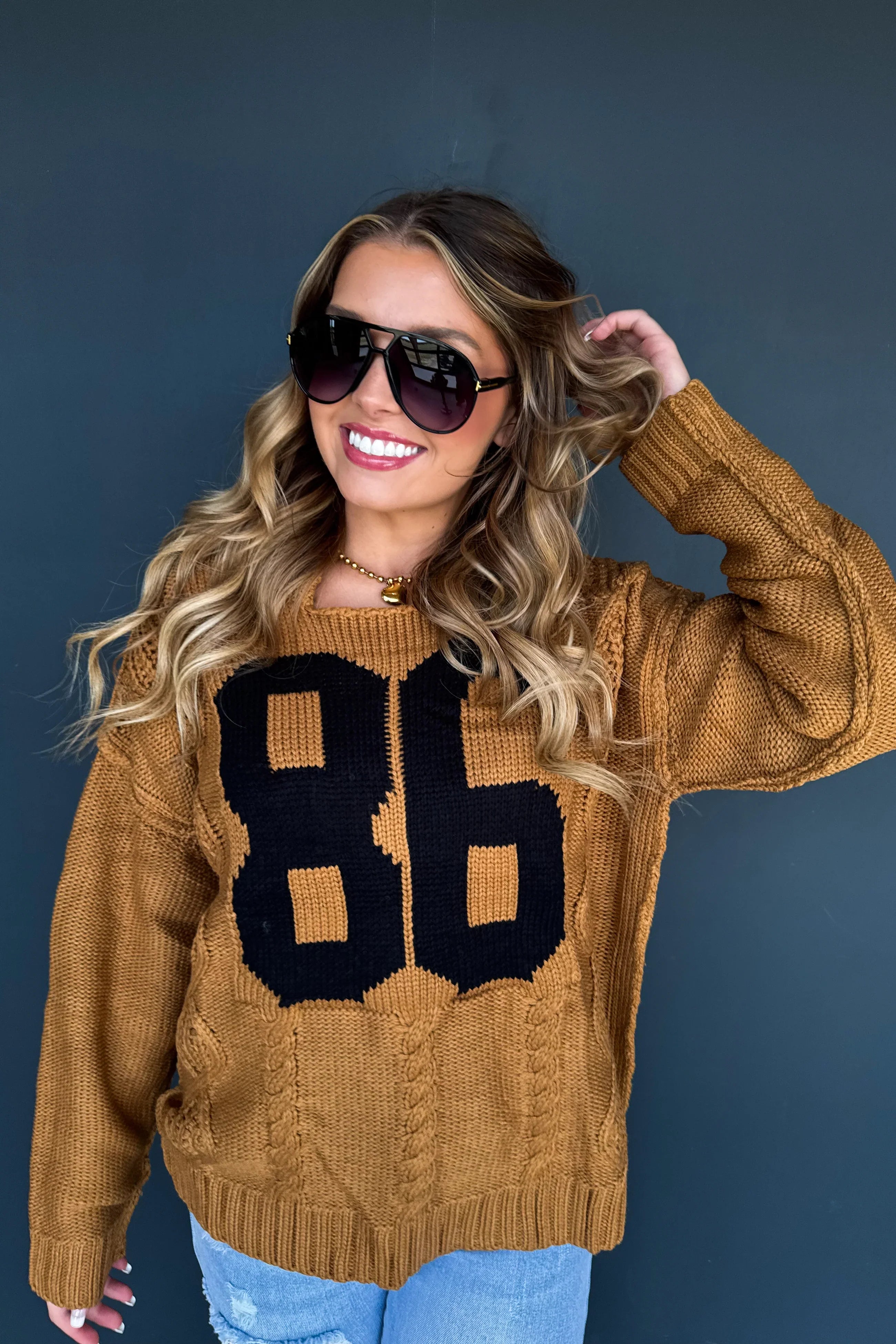 PREORDER: Varsity 86 Sweatshirt-Womens-Stay Foxy Boutique, Florissant, Missouri