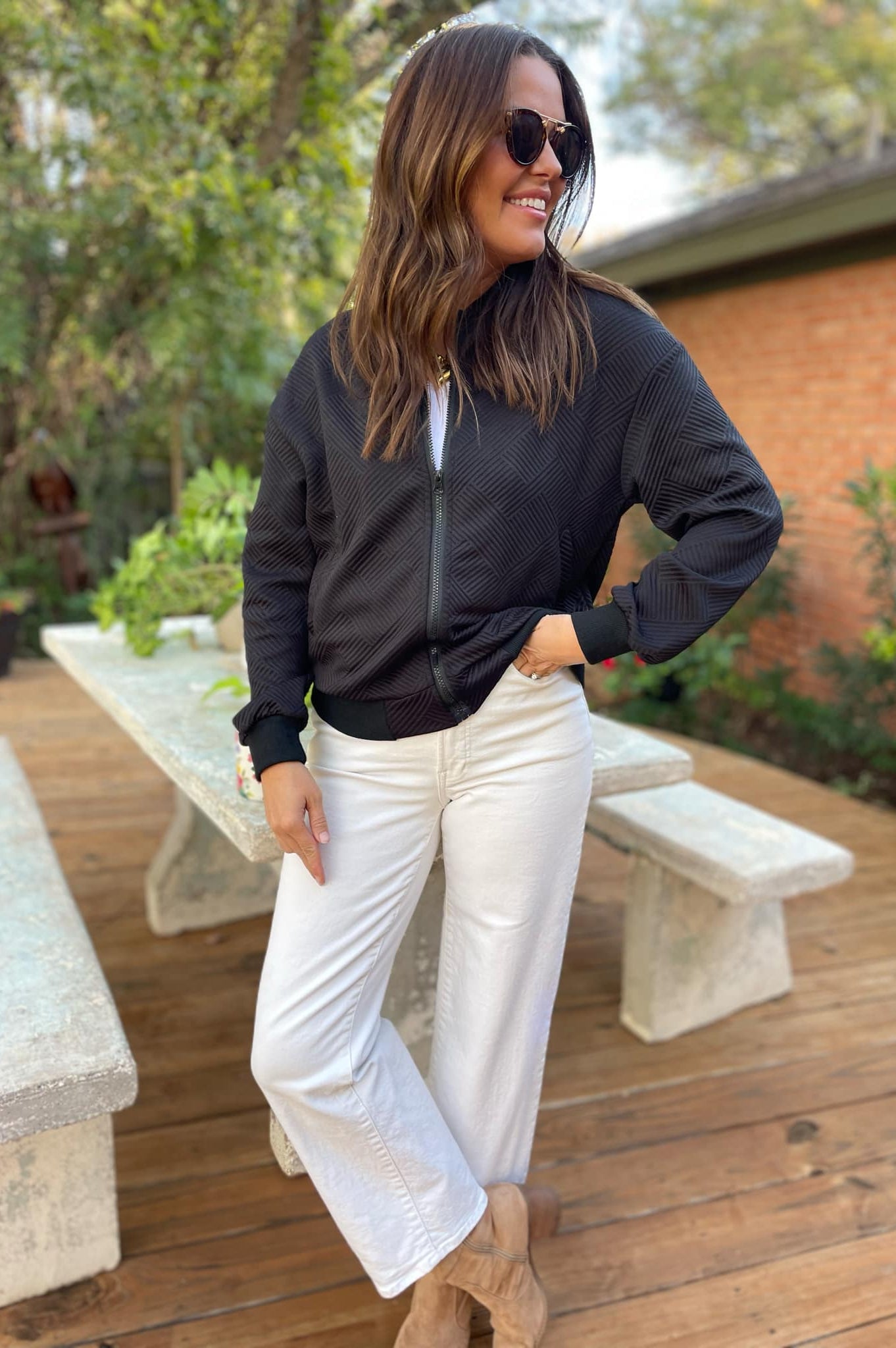 PREORDER: One Of These Days Jacket in Two Colors-Womens-Stay Foxy Boutique, Florissant, Missouri