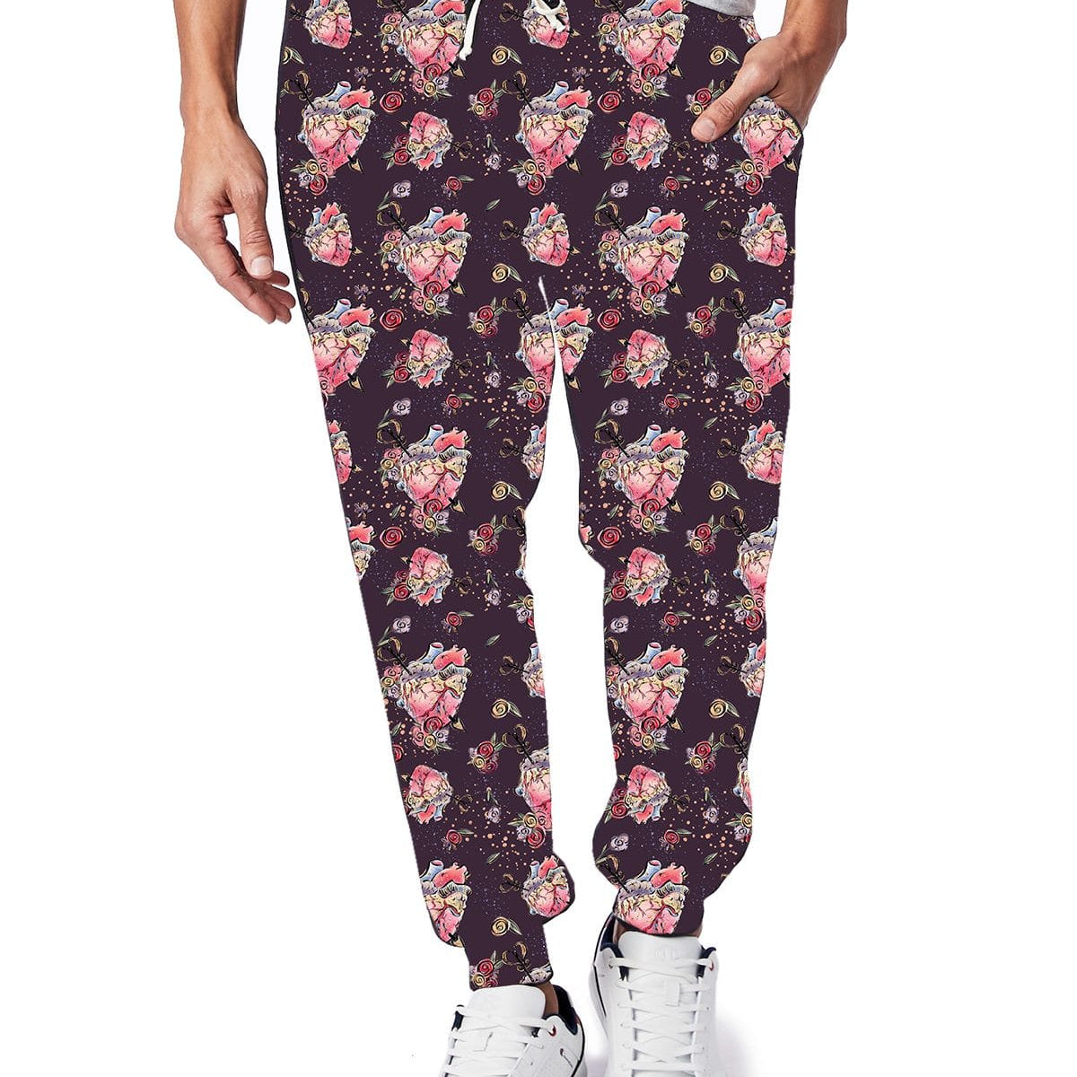 VDAY BATCH-DON'T GO BREAKIN MY HEART LEGGINGS AND JOGGERS-Stay Foxy Boutique, Florissant, Missouri