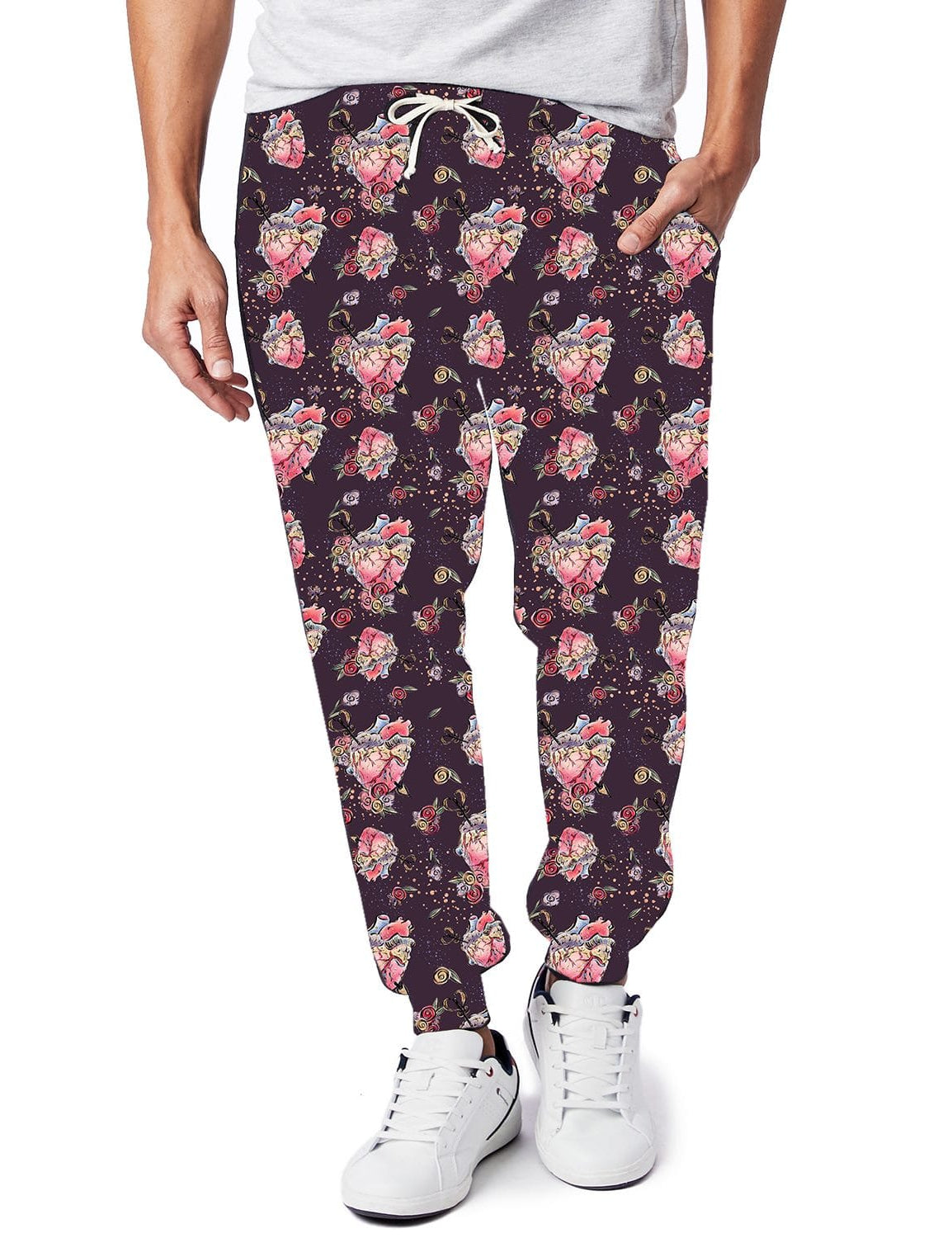 VDAY BATCH-DON'T GO BREAKIN MY HEART LEGGINGS AND JOGGERS-Stay Foxy Boutique, Florissant, Missouri