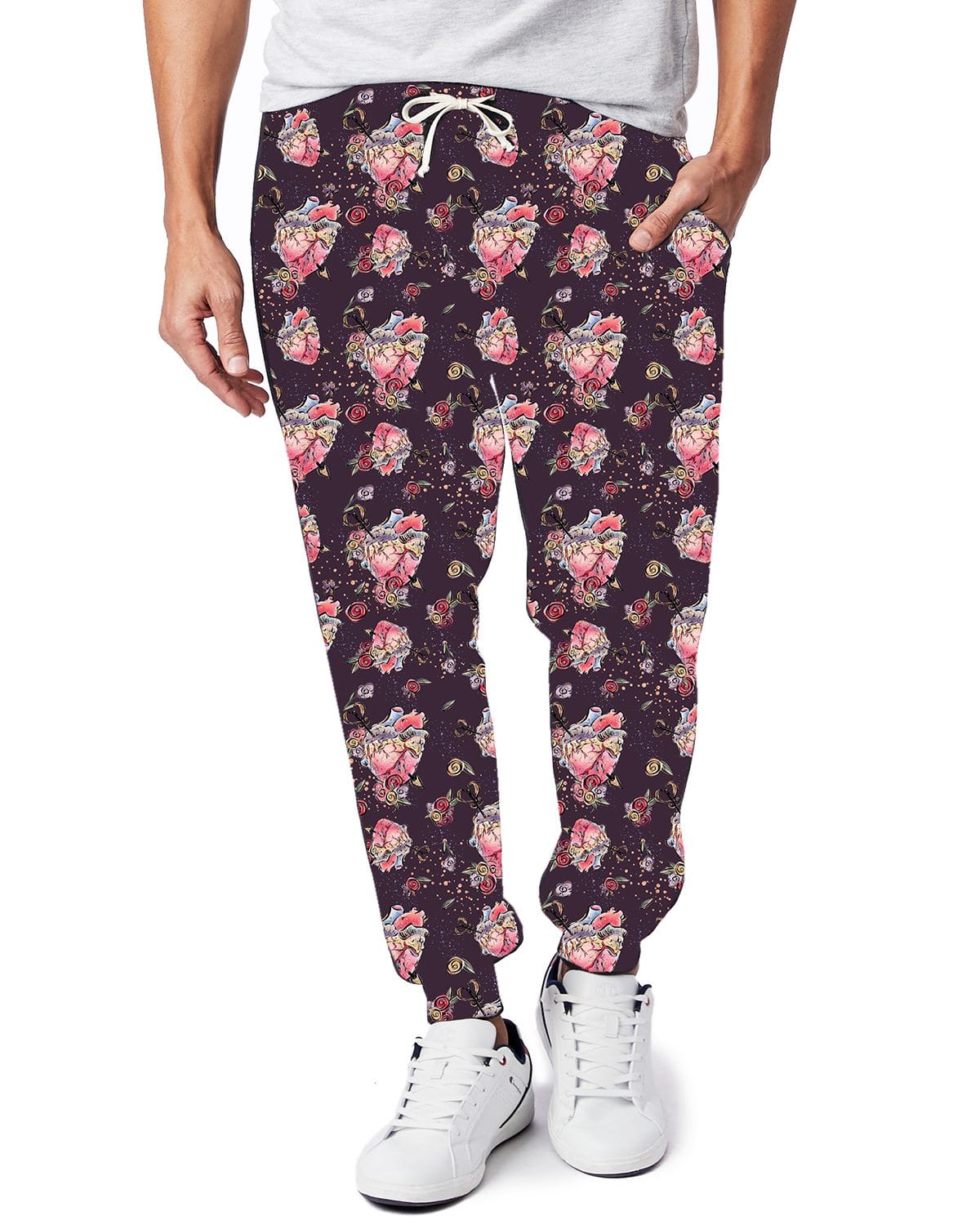 VDAY BATCH-DON'T GO BREAKIN MY HEART LEGGINGS AND JOGGERS-Stay Foxy Boutique, Florissant, Missouri