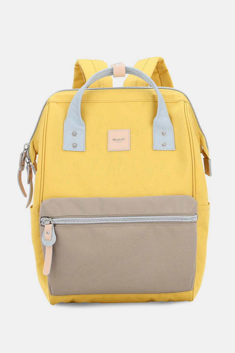 Himawari Water Resistant Canvas Backpack Bag with Side Pockets-Stay Foxy Boutique, Florissant, Missouri