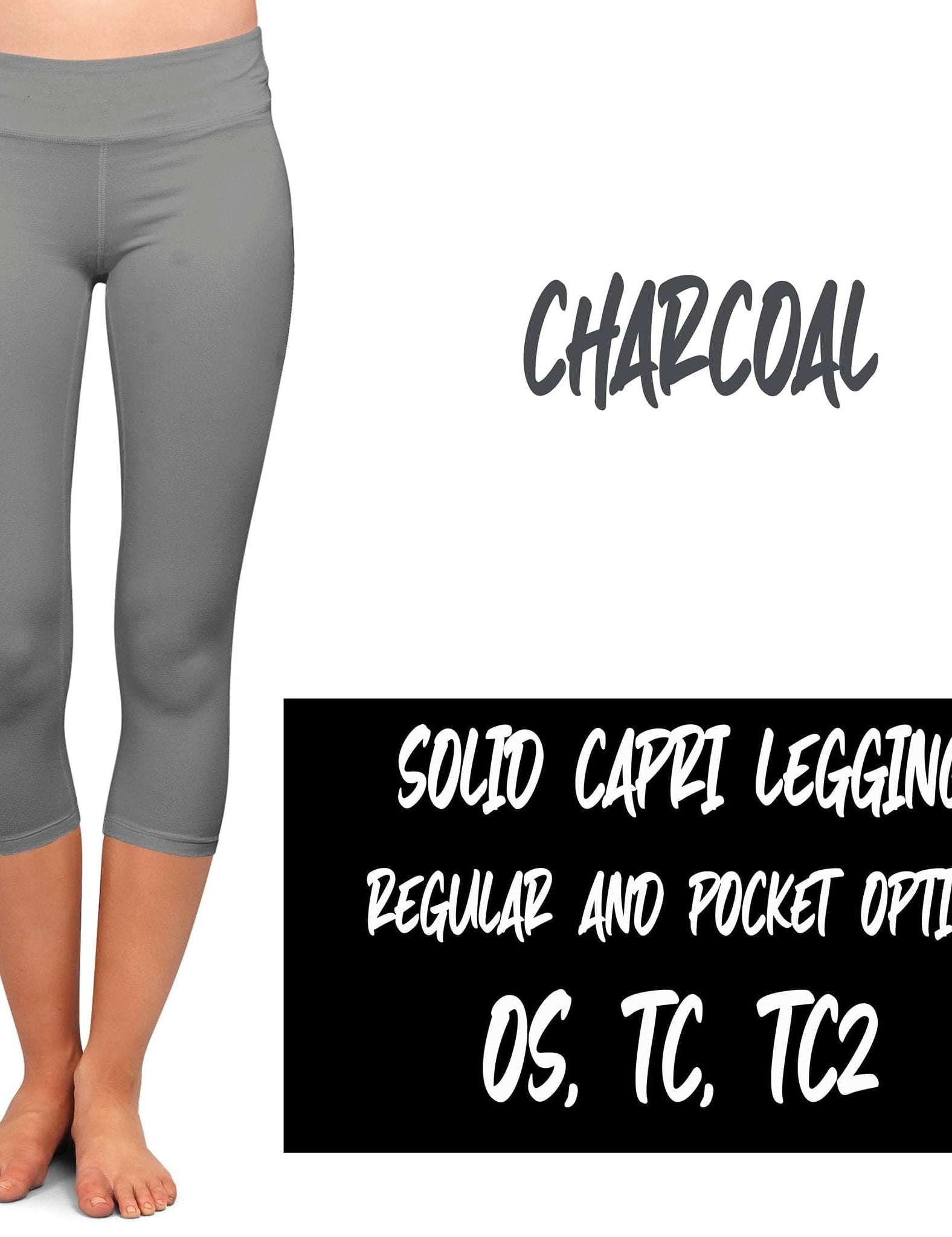 SOLID POCKET CAPRI (VARIETY OF COLORS)-Stay Foxy Boutique, Florissant, Missouri