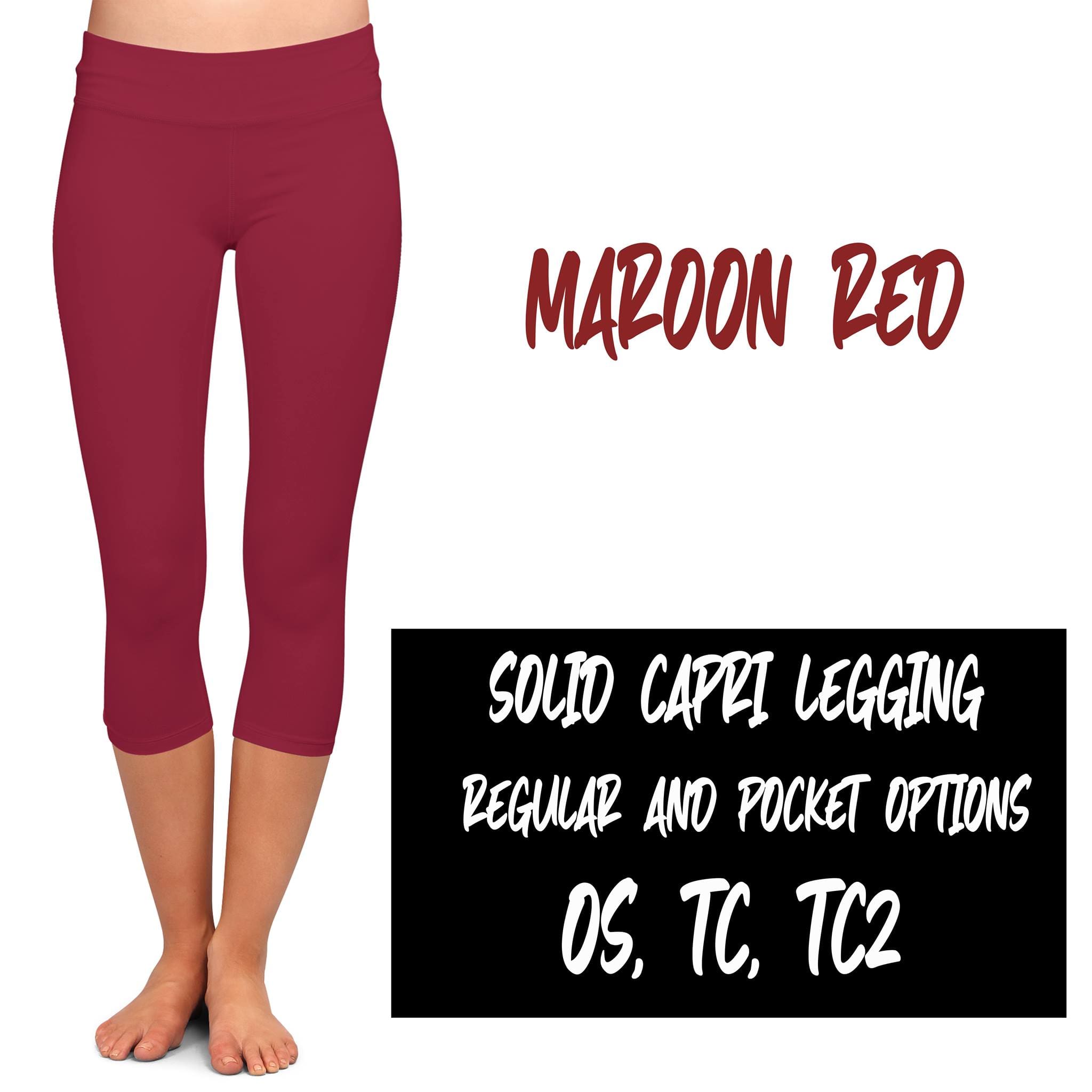 SOLID POCKET CAPRI (VARIETY OF COLORS)-Stay Foxy Boutique, Florissant, Missouri