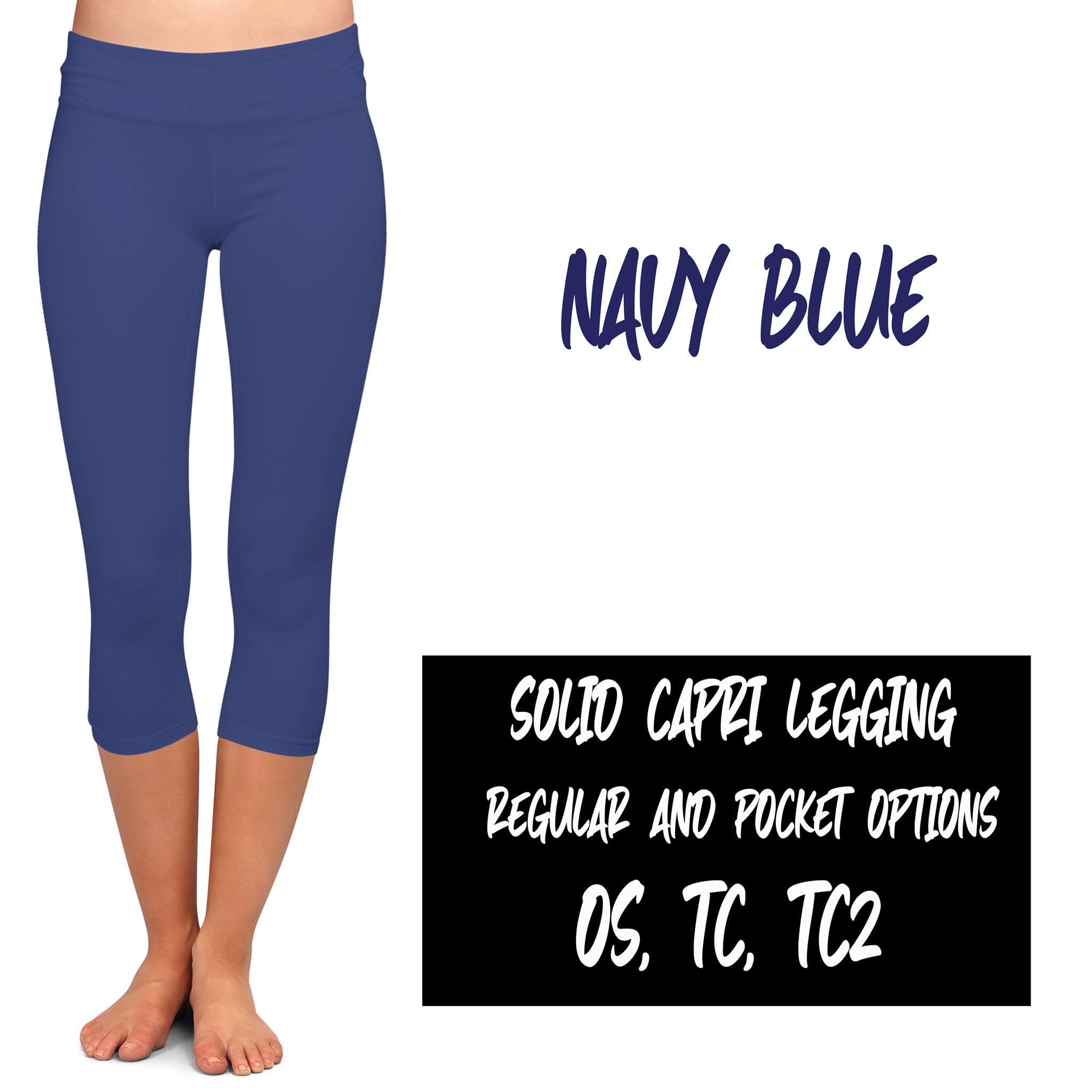 SOLID POCKET CAPRI (VARIETY OF COLORS)-Stay Foxy Boutique, Florissant, Missouri