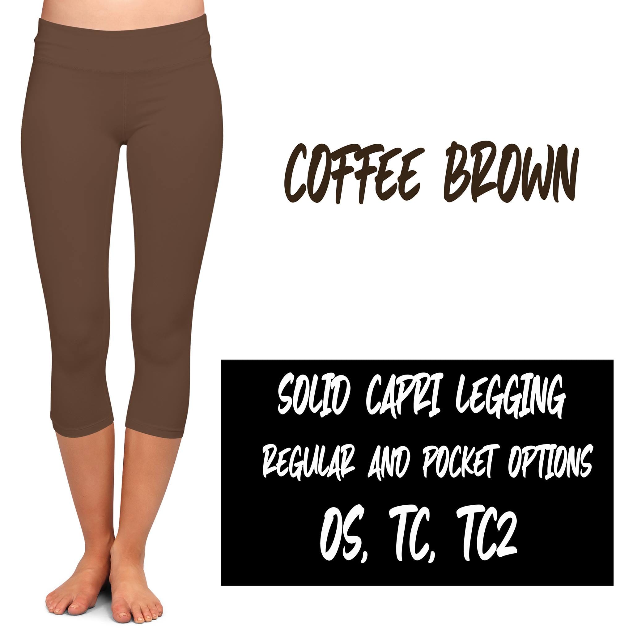 SOLID POCKET CAPRI (VARIETY OF COLORS)-Stay Foxy Boutique, Florissant, Missouri