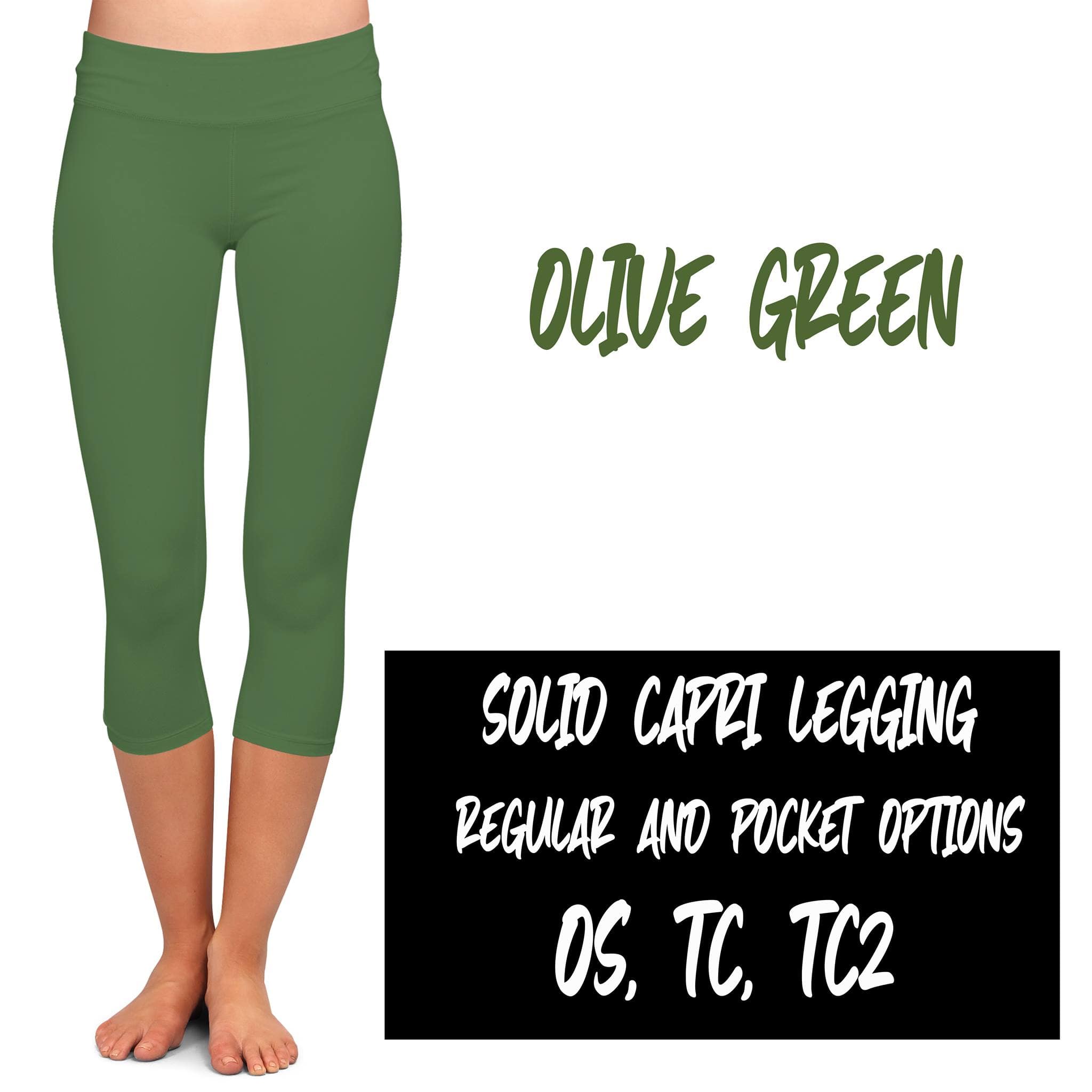 SOLID POCKET CAPRI (VARIETY OF COLORS)-Stay Foxy Boutique, Florissant, Missouri