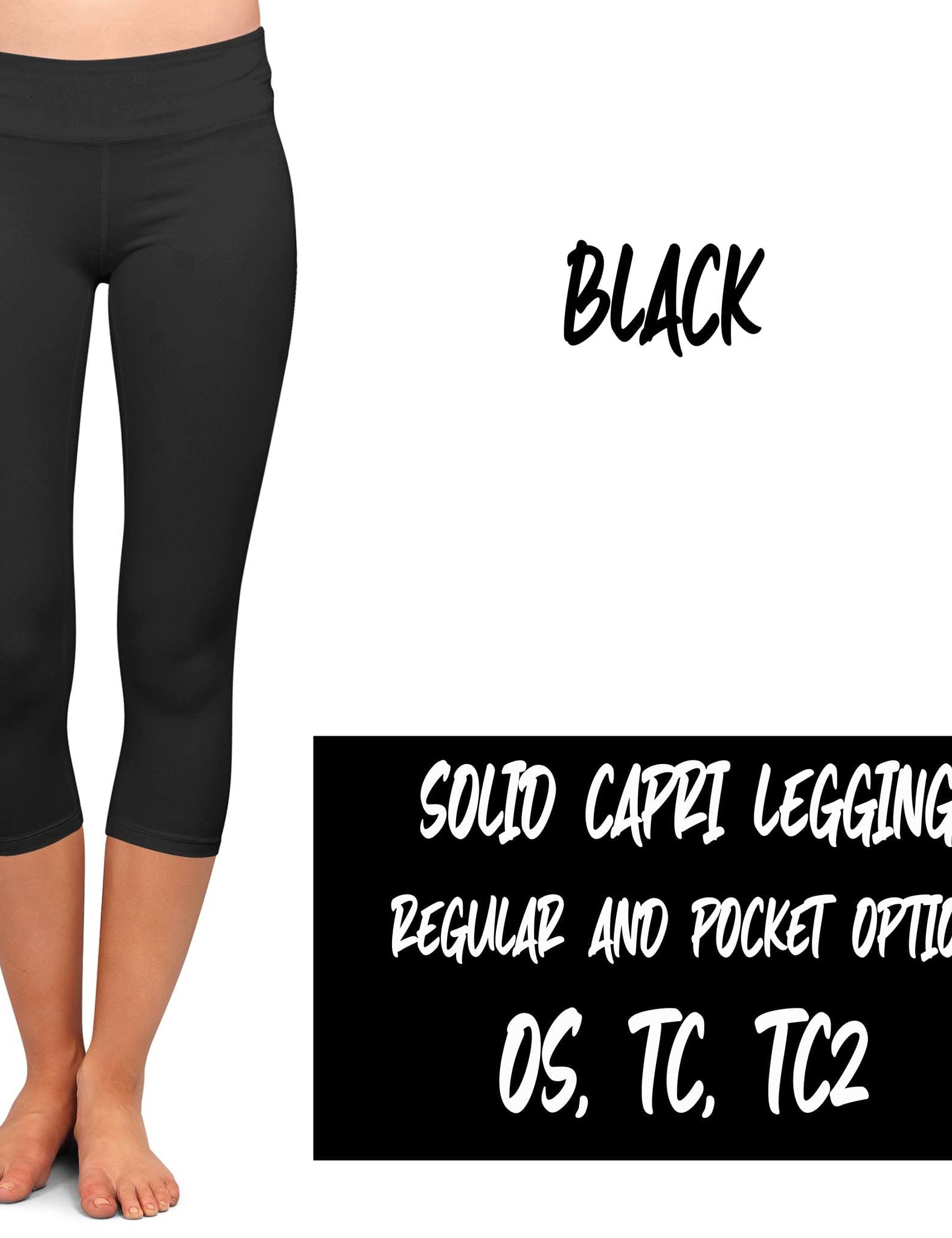 SOLID POCKET CAPRI (VARIETY OF COLORS)-Stay Foxy Boutique, Florissant, Missouri