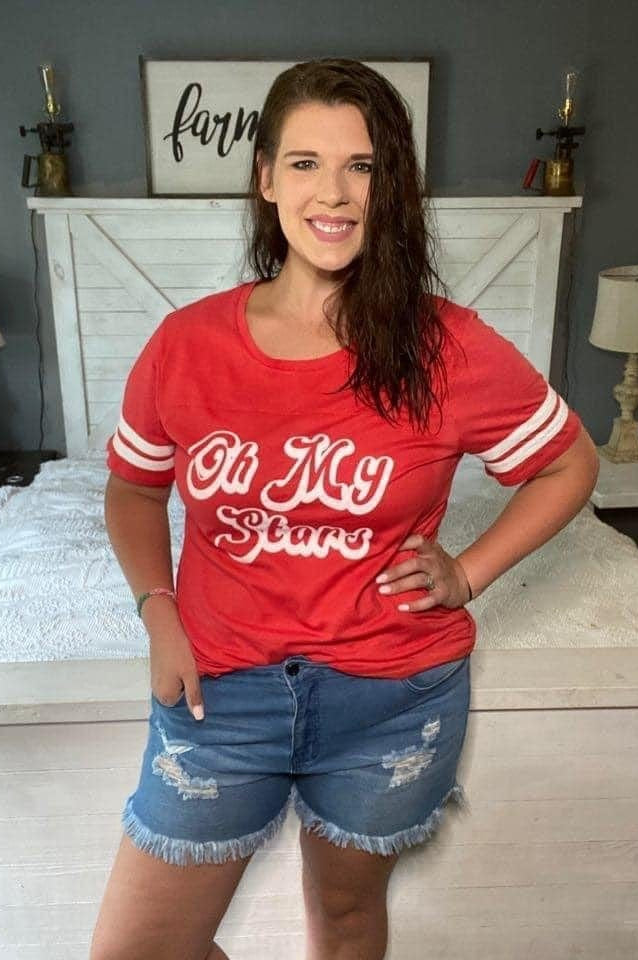 DISTRESSED STRETCH JEAN SHORTS-Stay Foxy Boutique, Florissant, Missouri