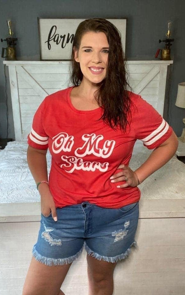 DISTRESSED STRETCH JEAN SHORTS-Stay Foxy Boutique, Florissant, Missouri