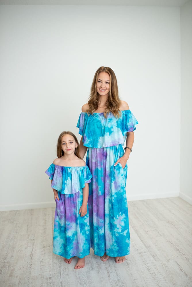 OFF THE SHOULDER MAXI DRESSES (CAN BE WORN ON SHOULDERS)-Stay Foxy Boutique, Florissant, Missouri