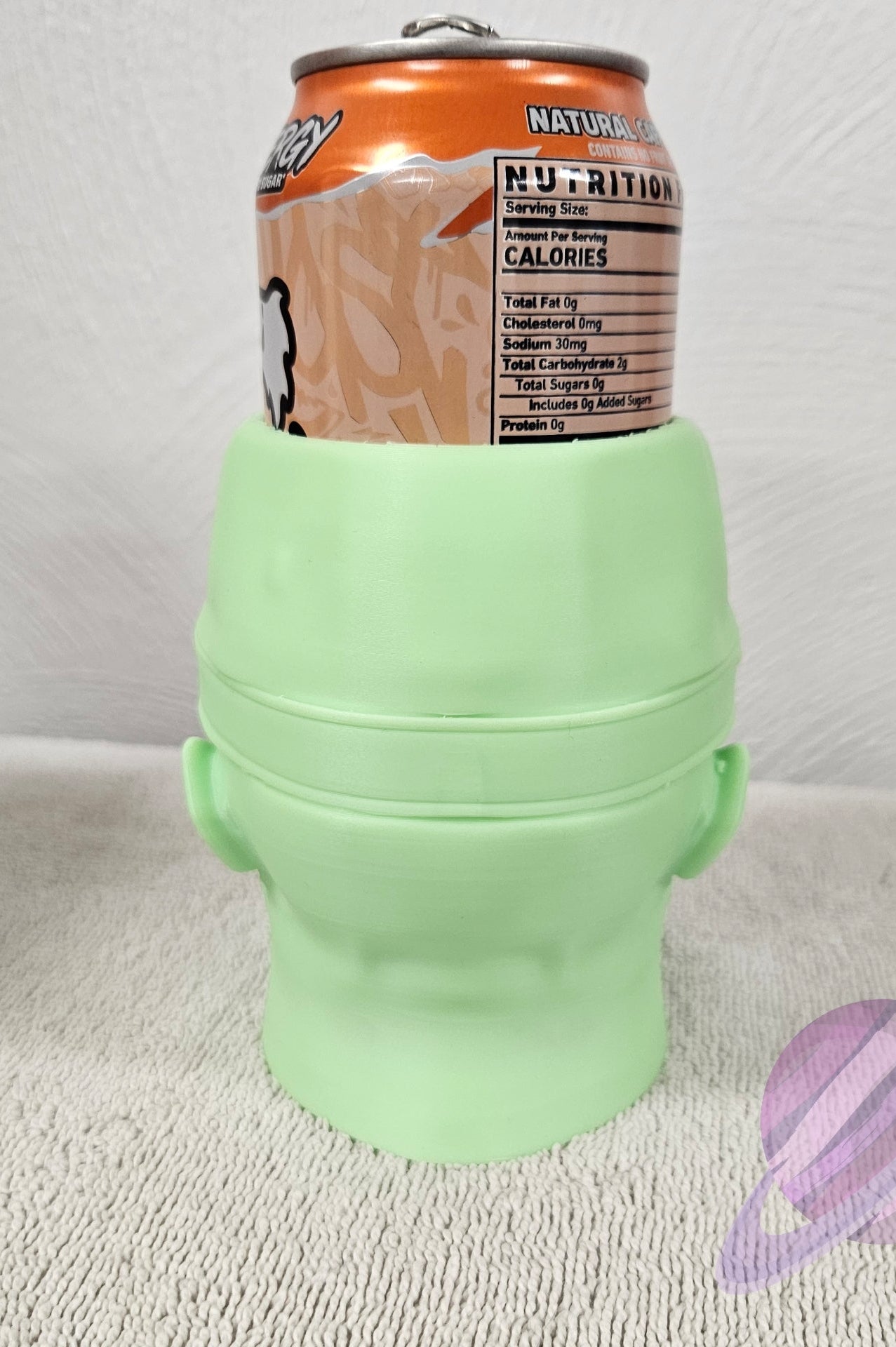 CRYSTAL LAKE- GLOW IN THE DARK-3D PRINTED CAN HOLDER-Stay Foxy Boutique, Florissant, Missouri