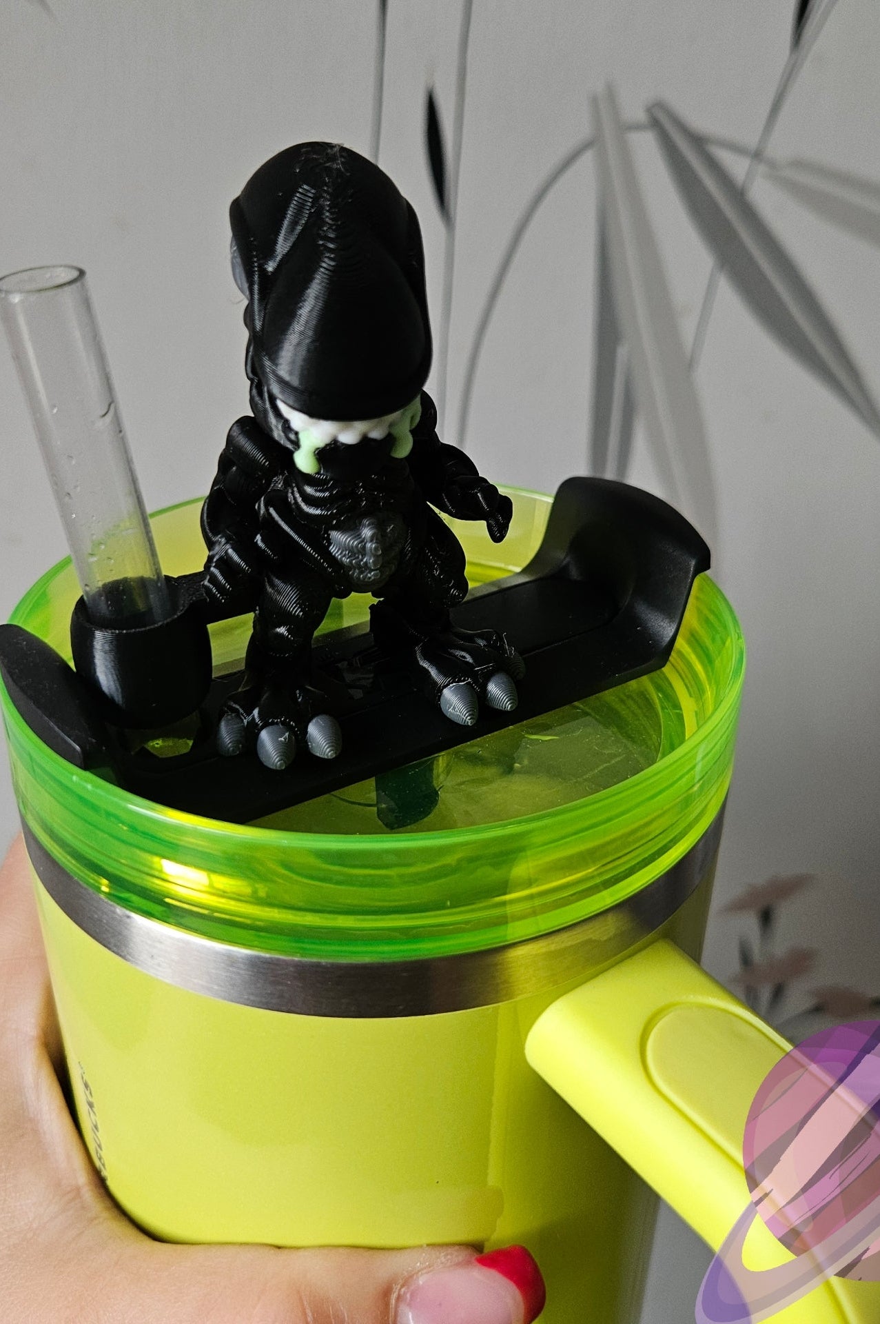 XENO ALIEN-3D PRINTED STRAW BUDDY-Stay Foxy Boutique, Florissant, Missouri