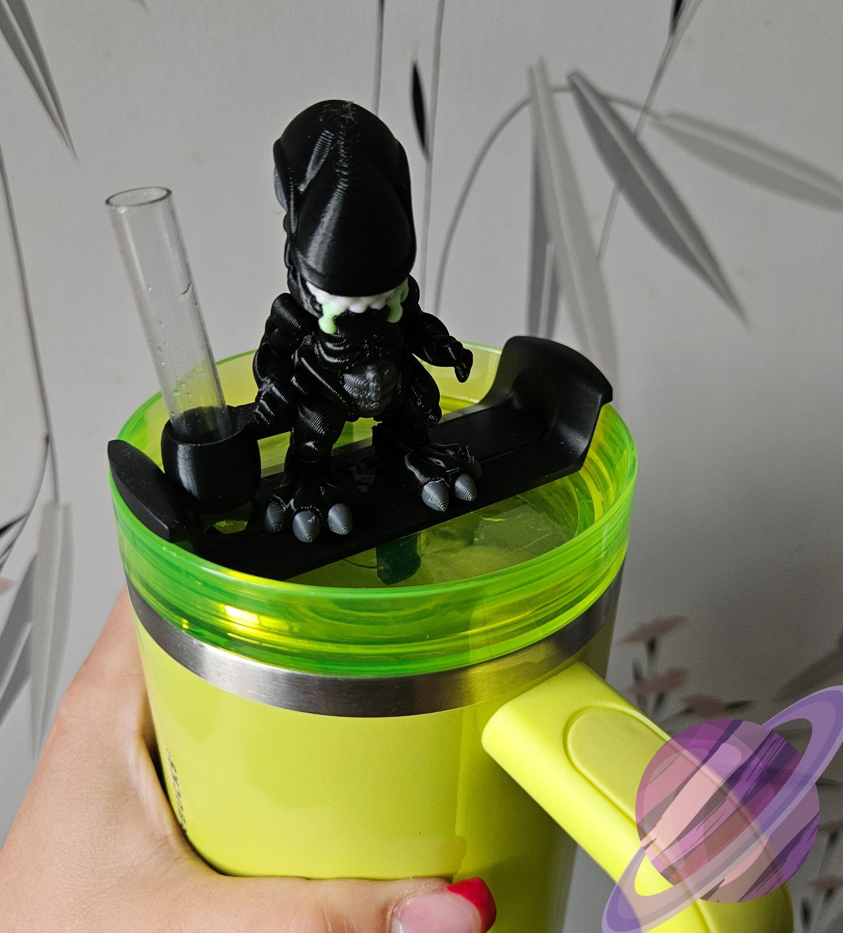 XENO ALIEN-3D PRINTED STRAW BUDDY-Stay Foxy Boutique, Florissant, Missouri