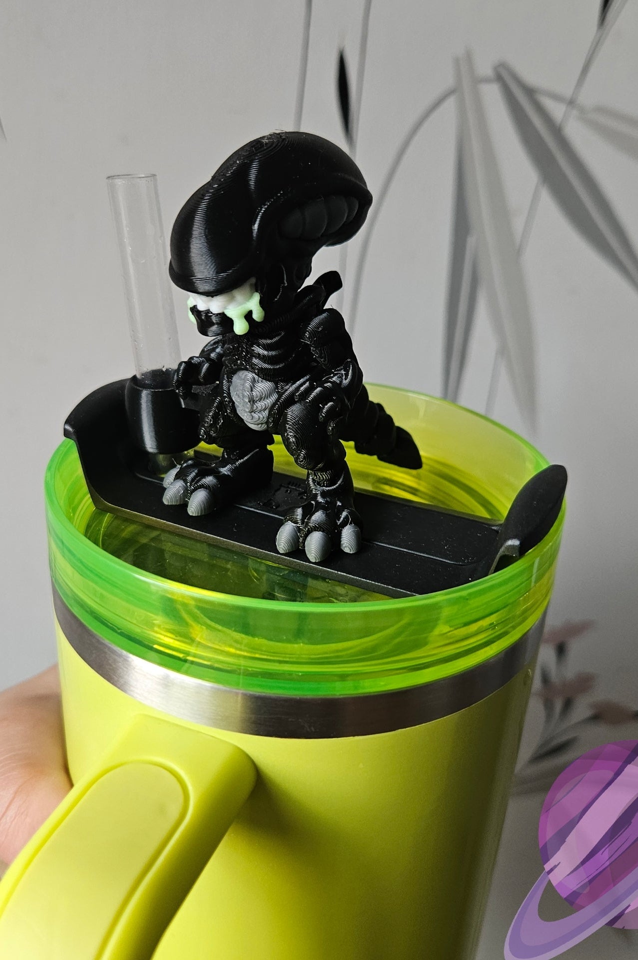 XENO ALIEN-3D PRINTED STRAW BUDDY-Stay Foxy Boutique, Florissant, Missouri