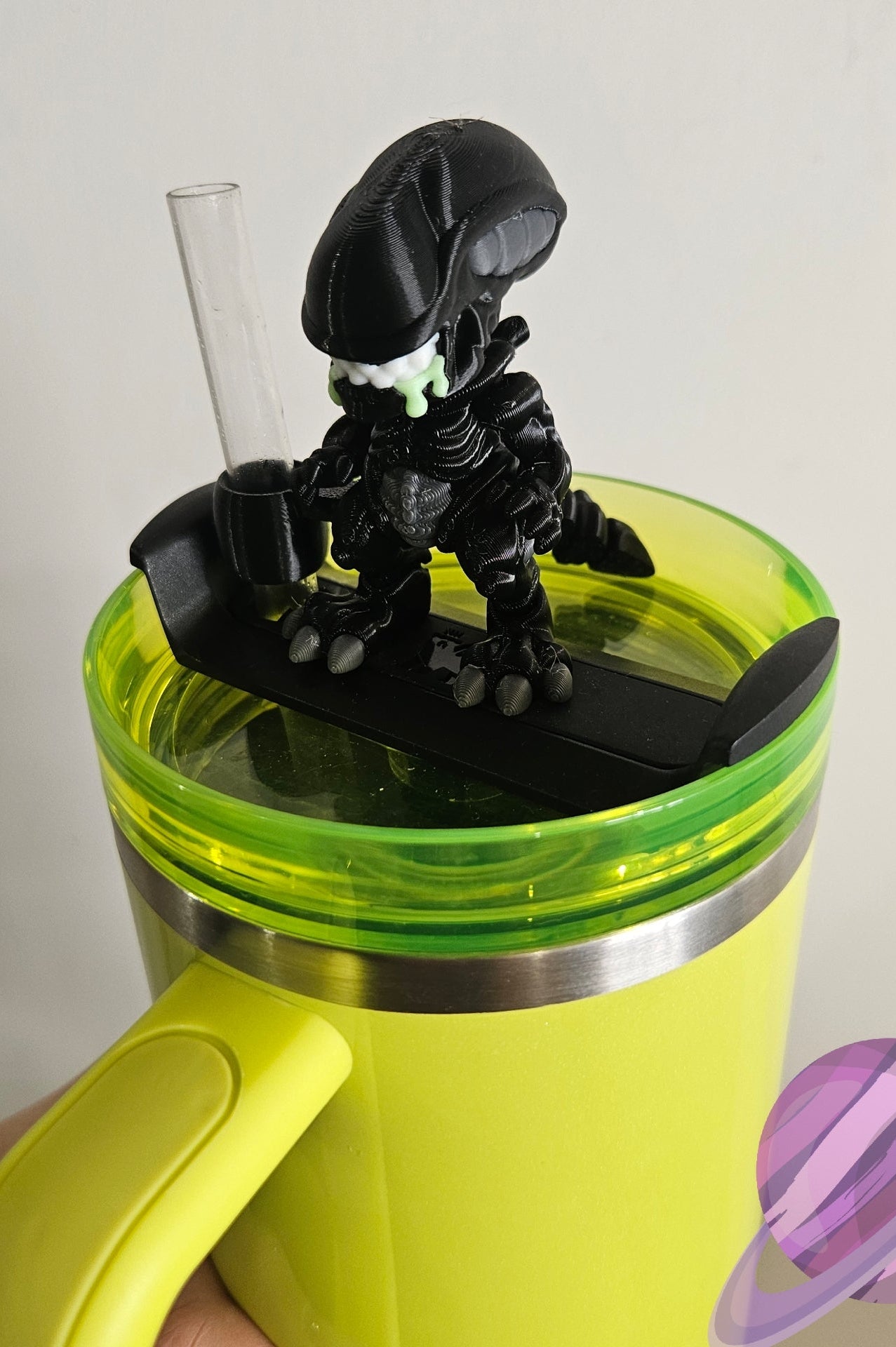 XENO ALIEN-3D PRINTED STRAW BUDDY-Stay Foxy Boutique, Florissant, Missouri