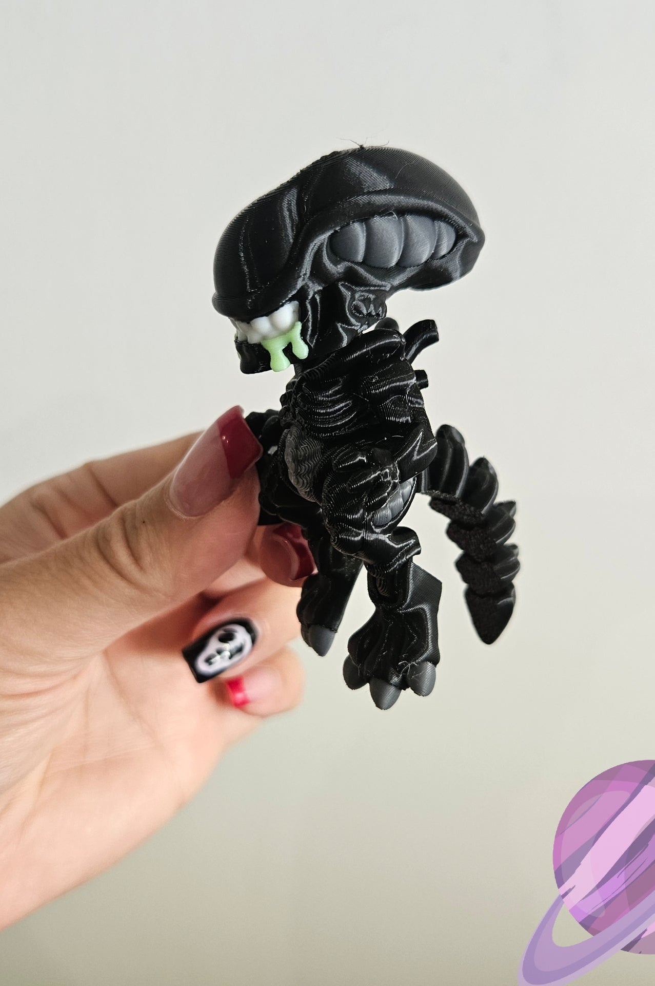 XENO ALIEN-3D PRINTED STRAW BUDDY-Stay Foxy Boutique, Florissant, Missouri