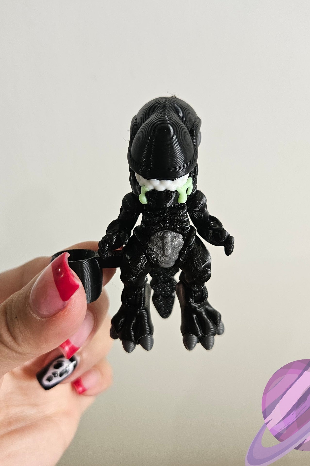 XENO ALIEN-3D PRINTED STRAW BUDDY-Stay Foxy Boutique, Florissant, Missouri