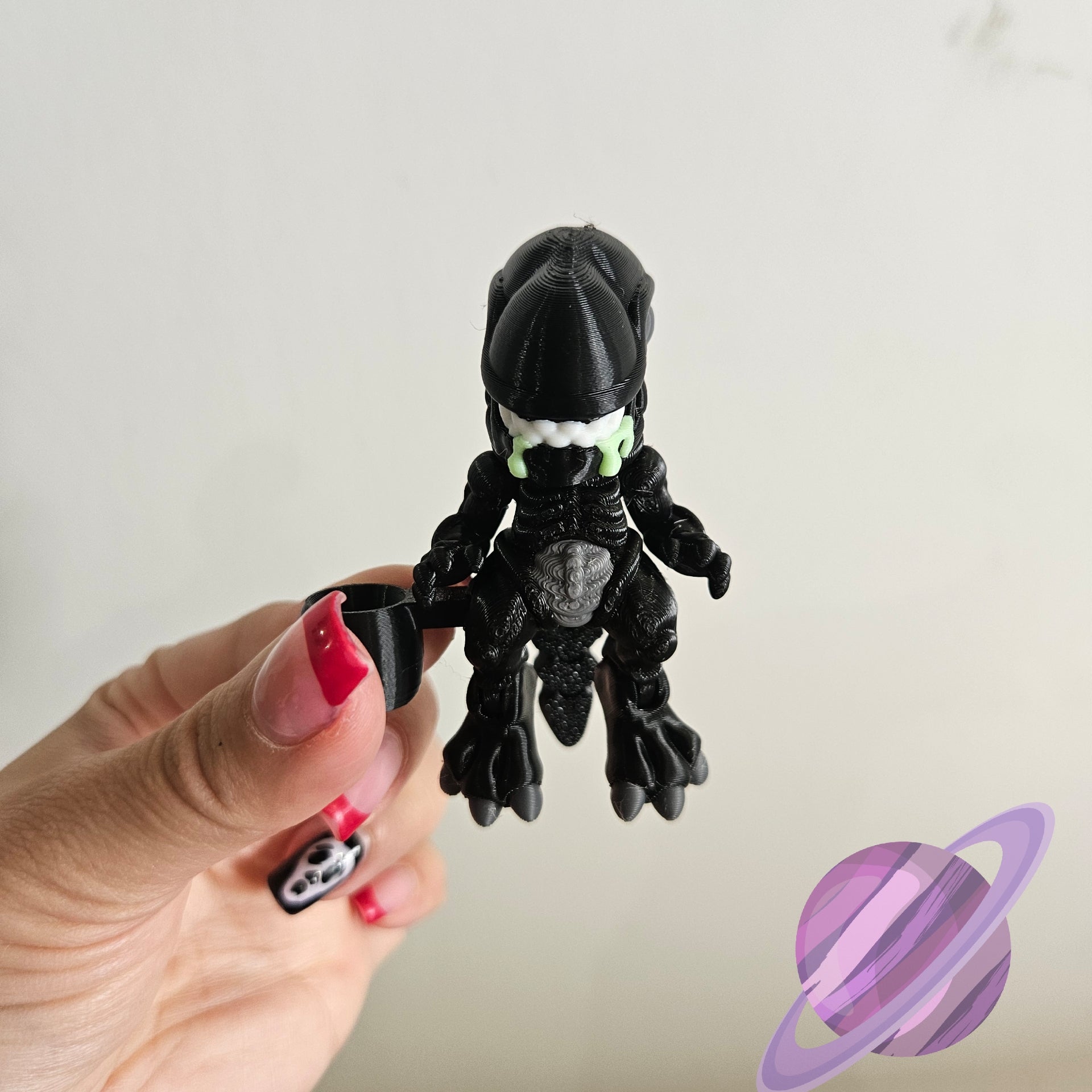 XENO ALIEN-3D PRINTED STRAW BUDDY-Stay Foxy Boutique, Florissant, Missouri