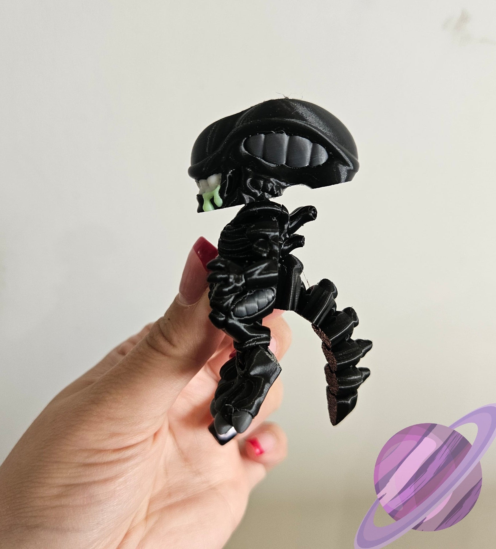 XENO ALIEN-3D PRINTED STRAW BUDDY-Stay Foxy Boutique, Florissant, Missouri