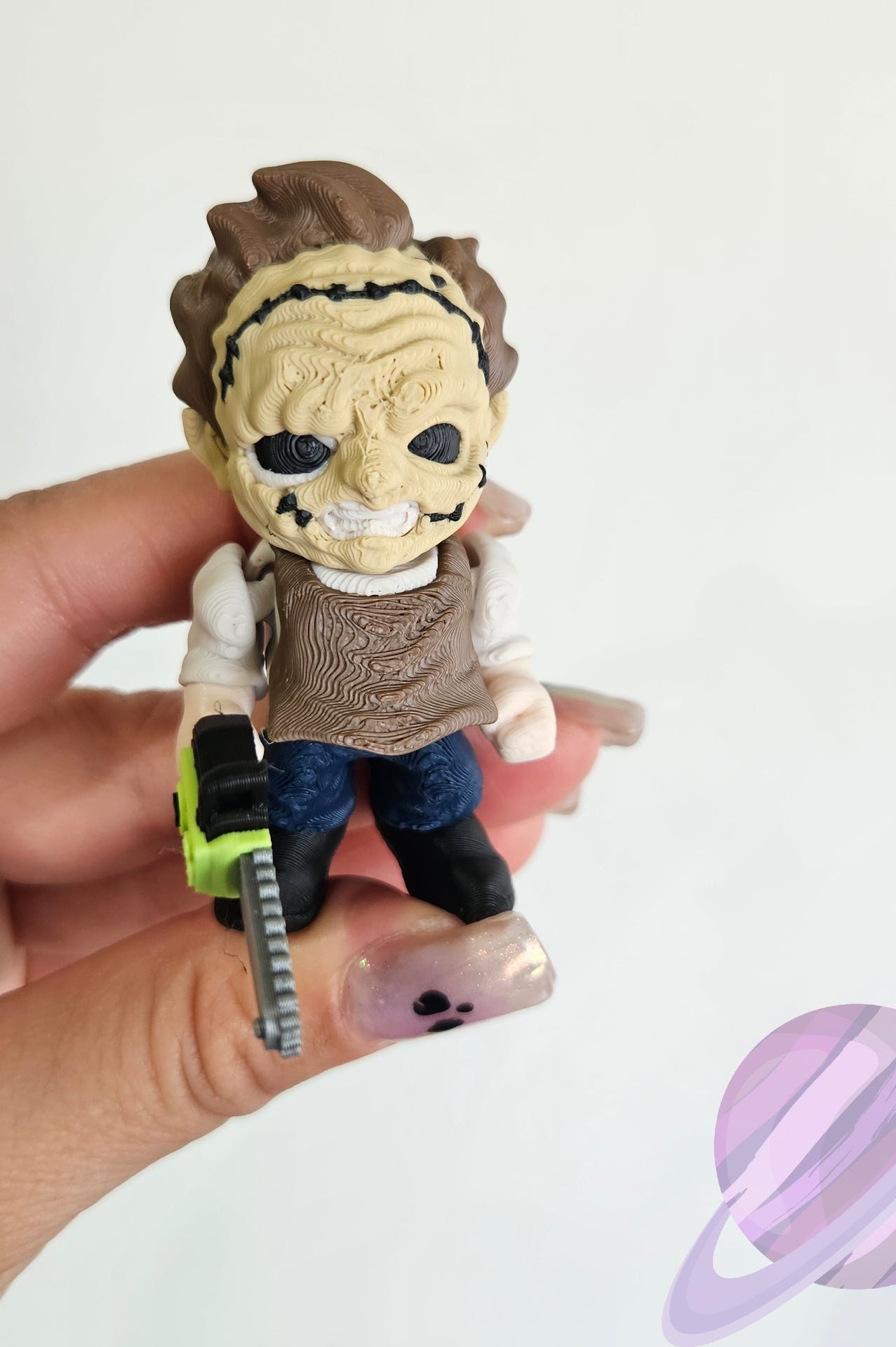 CHAINSAW GUY-3D PRINTED STRAW BUDDY-Stay Foxy Boutique, Florissant, Missouri