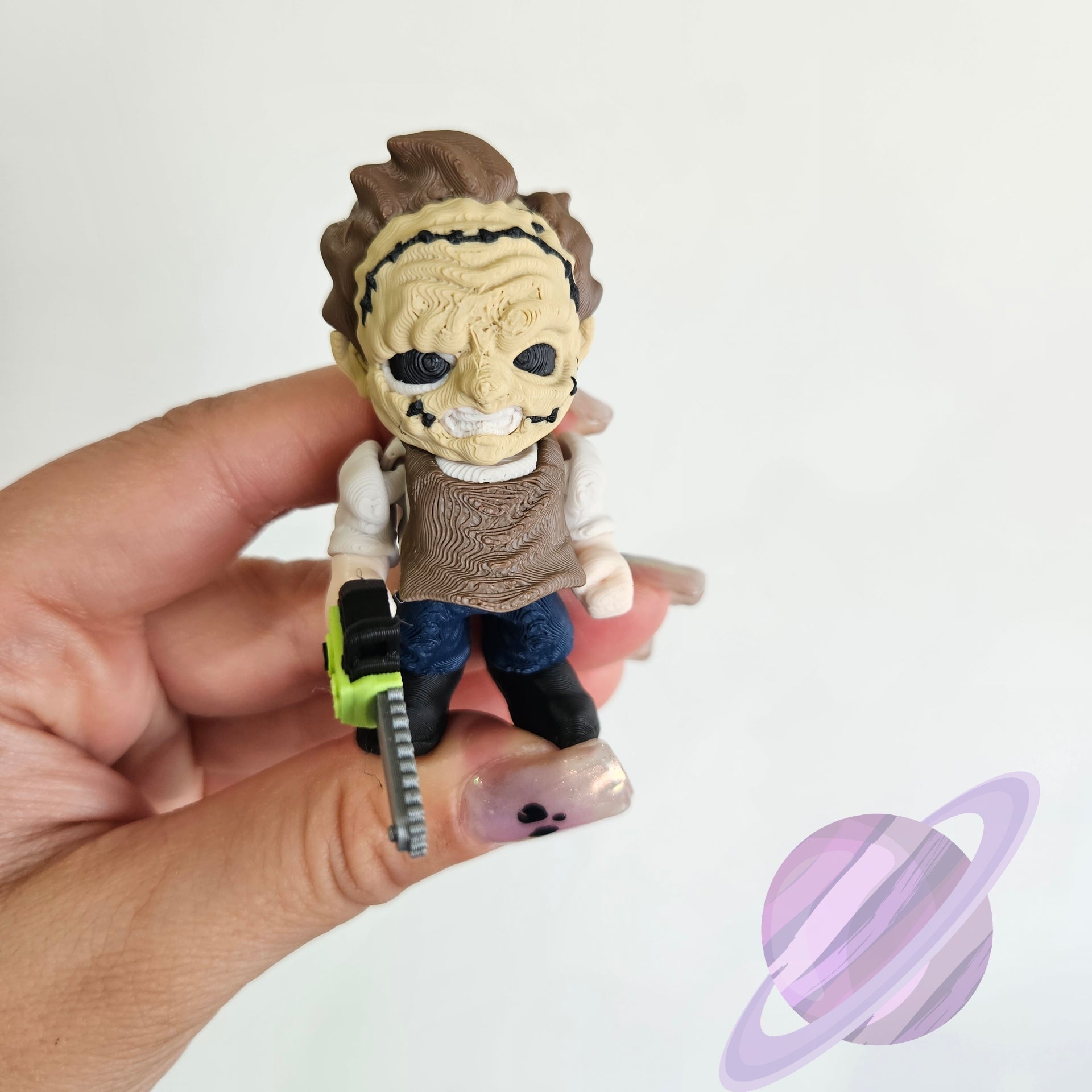 CHAINSAW GUY-3D PRINTED STRAW BUDDY-Stay Foxy Boutique, Florissant, Missouri