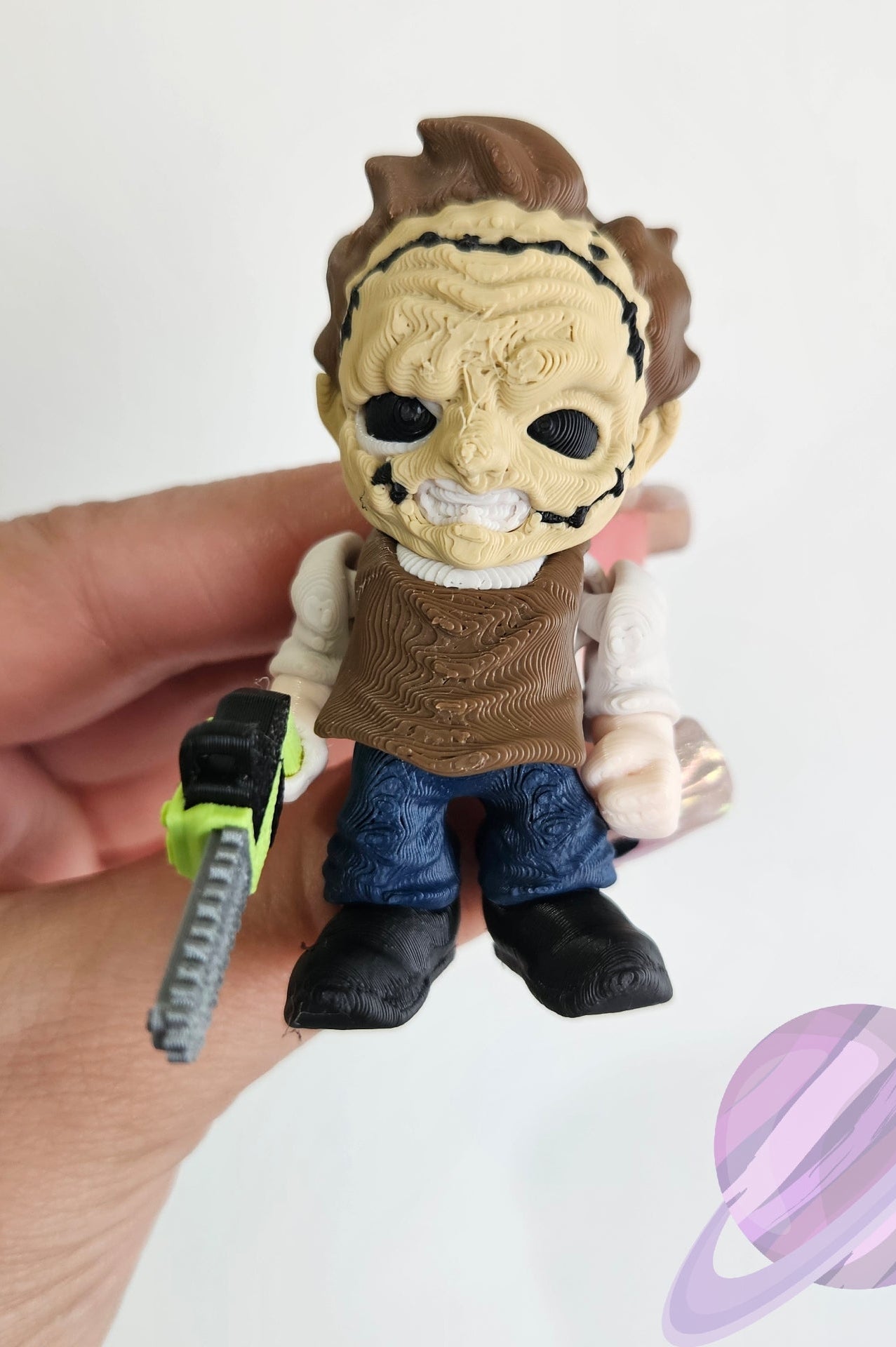 CHAINSAW GUY-3D PRINTED STRAW BUDDY-Stay Foxy Boutique, Florissant, Missouri
