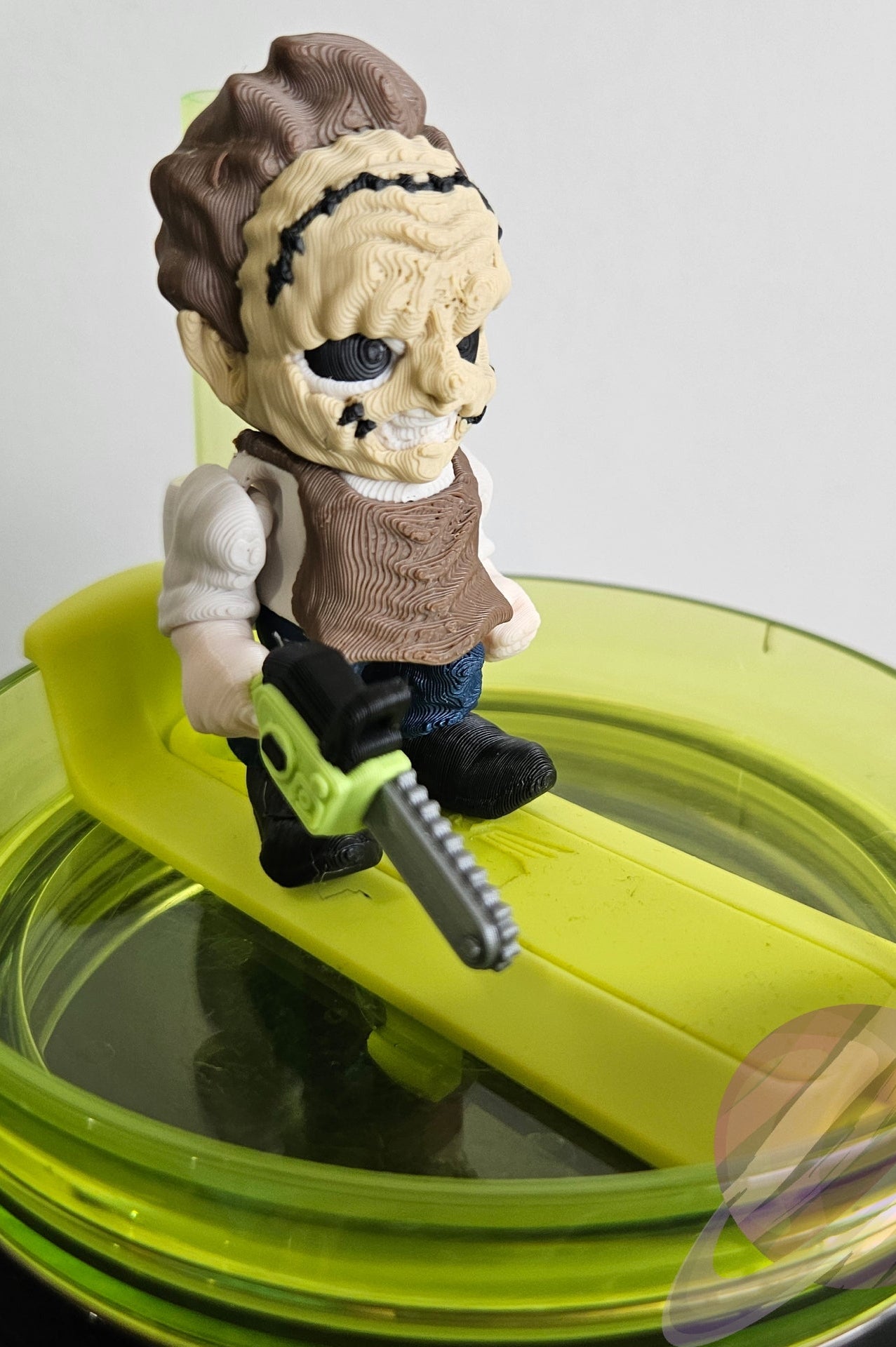 CHAINSAW GUY-3D PRINTED STRAW BUDDY-Stay Foxy Boutique, Florissant, Missouri