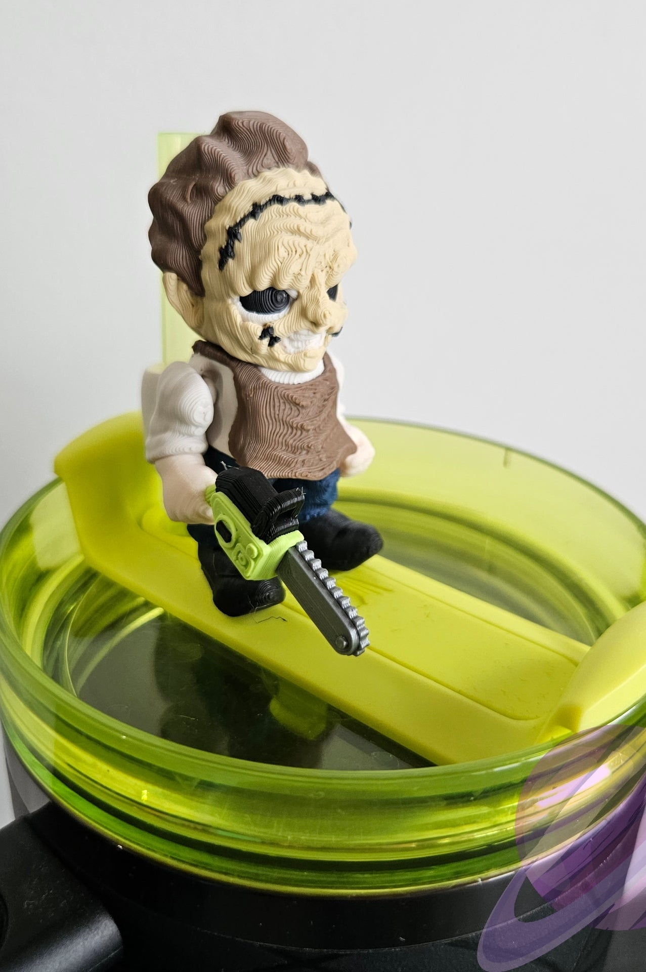 CHAINSAW GUY-3D PRINTED STRAW BUDDY-Stay Foxy Boutique, Florissant, Missouri