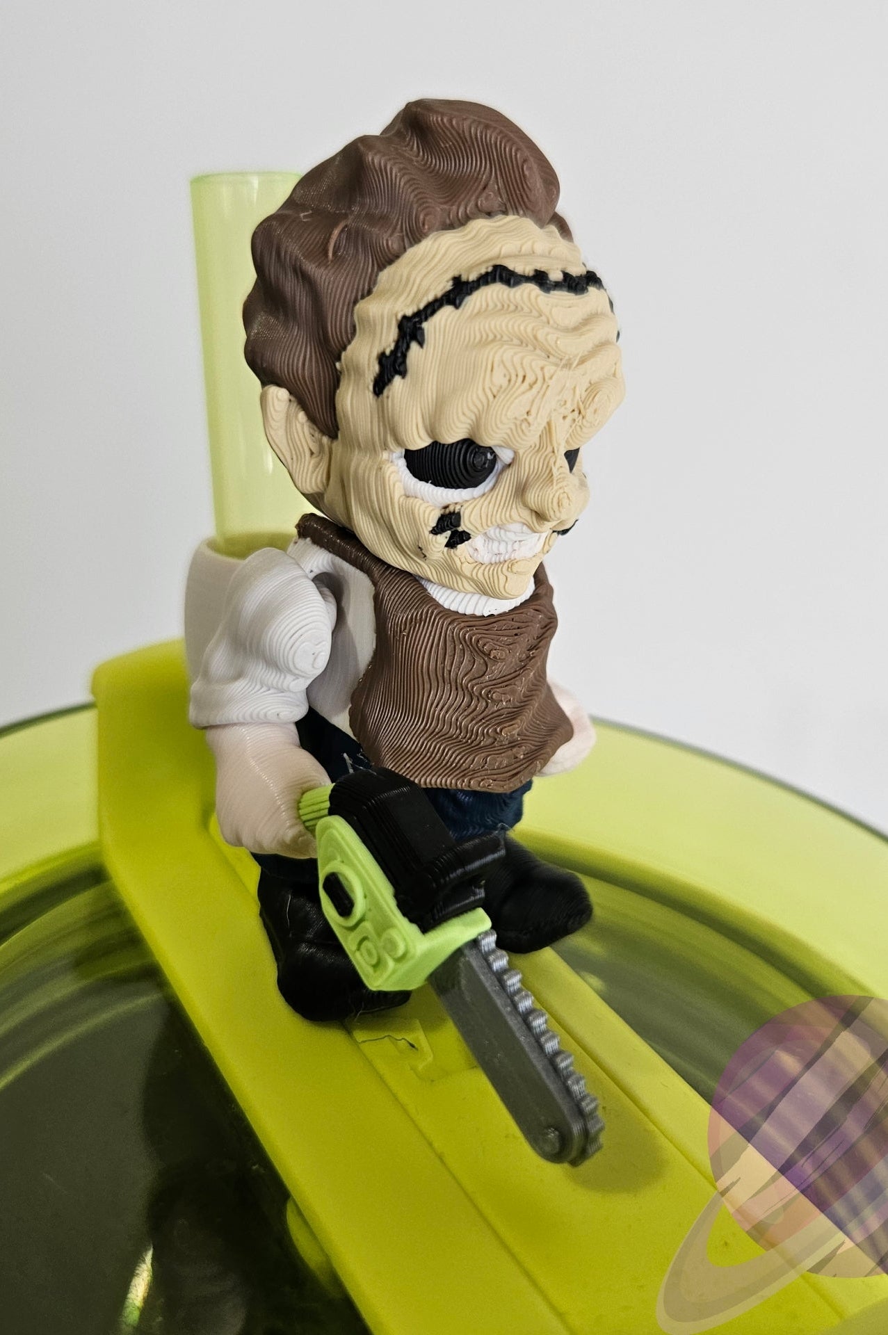 CHAINSAW GUY-3D PRINTED STRAW BUDDY-Stay Foxy Boutique, Florissant, Missouri