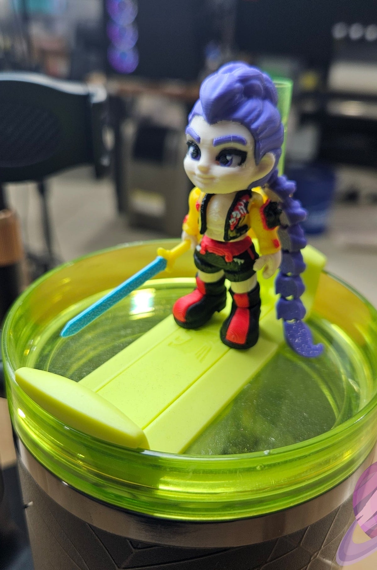 HUNTER GIRL-3D PRINTED STRAW BUDDY-Stay Foxy Boutique, Florissant, Missouri
