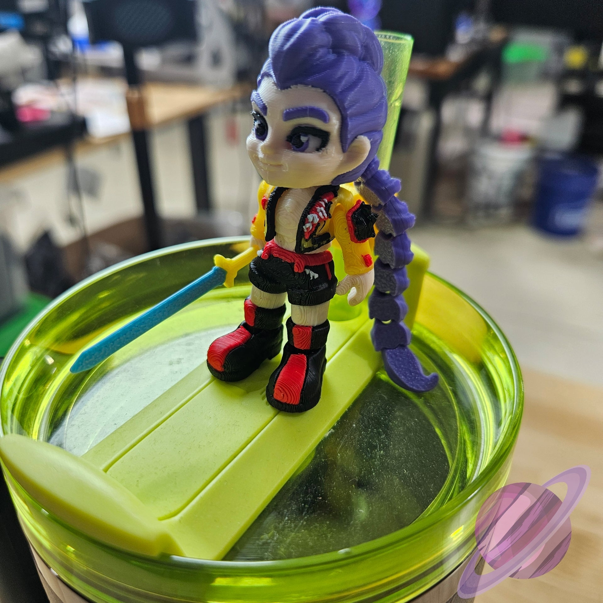 HUNTER GIRL-3D PRINTED STRAW BUDDY-Stay Foxy Boutique, Florissant, Missouri