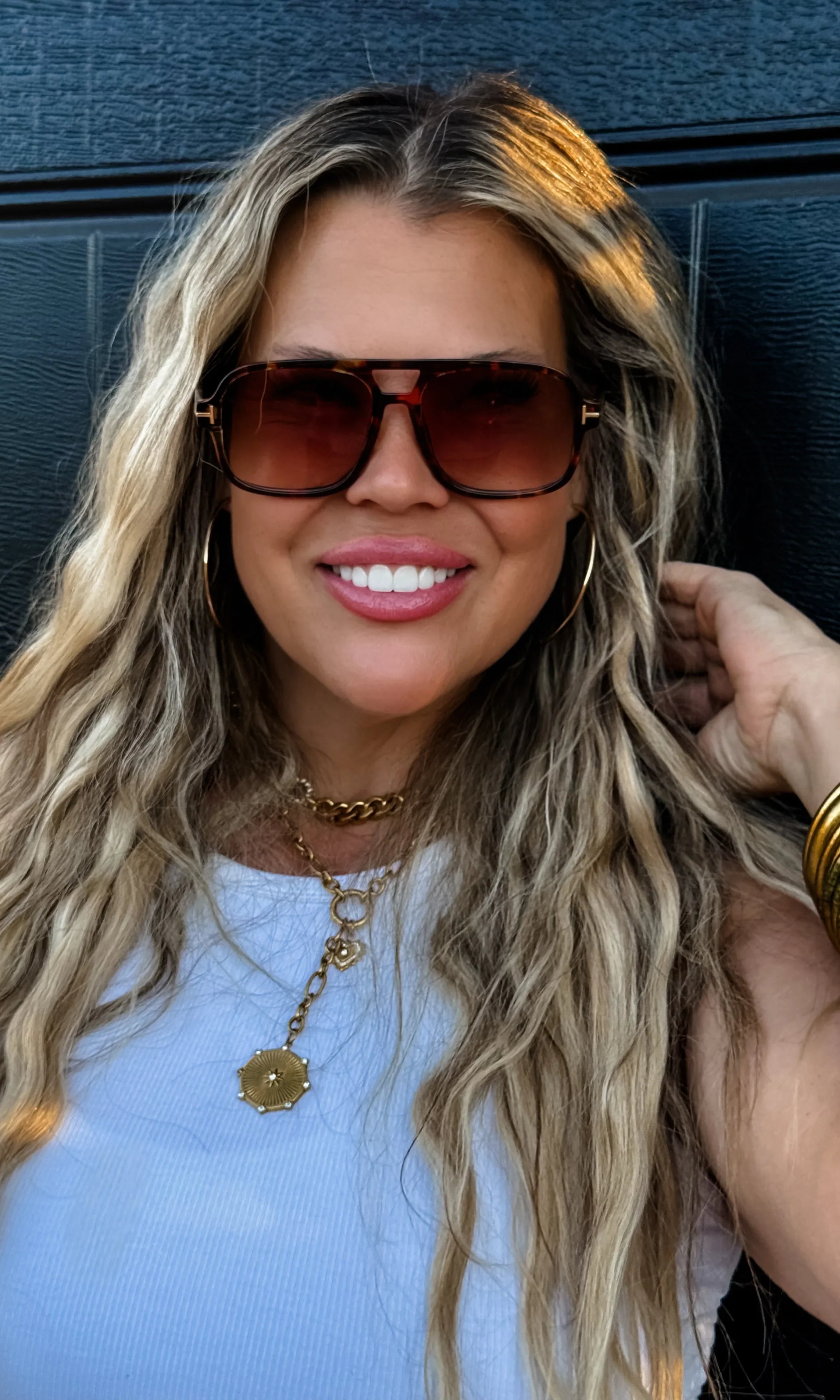PREORDER: Retro Rays Sunglasses in Five Colors-Womens-Stay Foxy Boutique, Florissant, Missouri