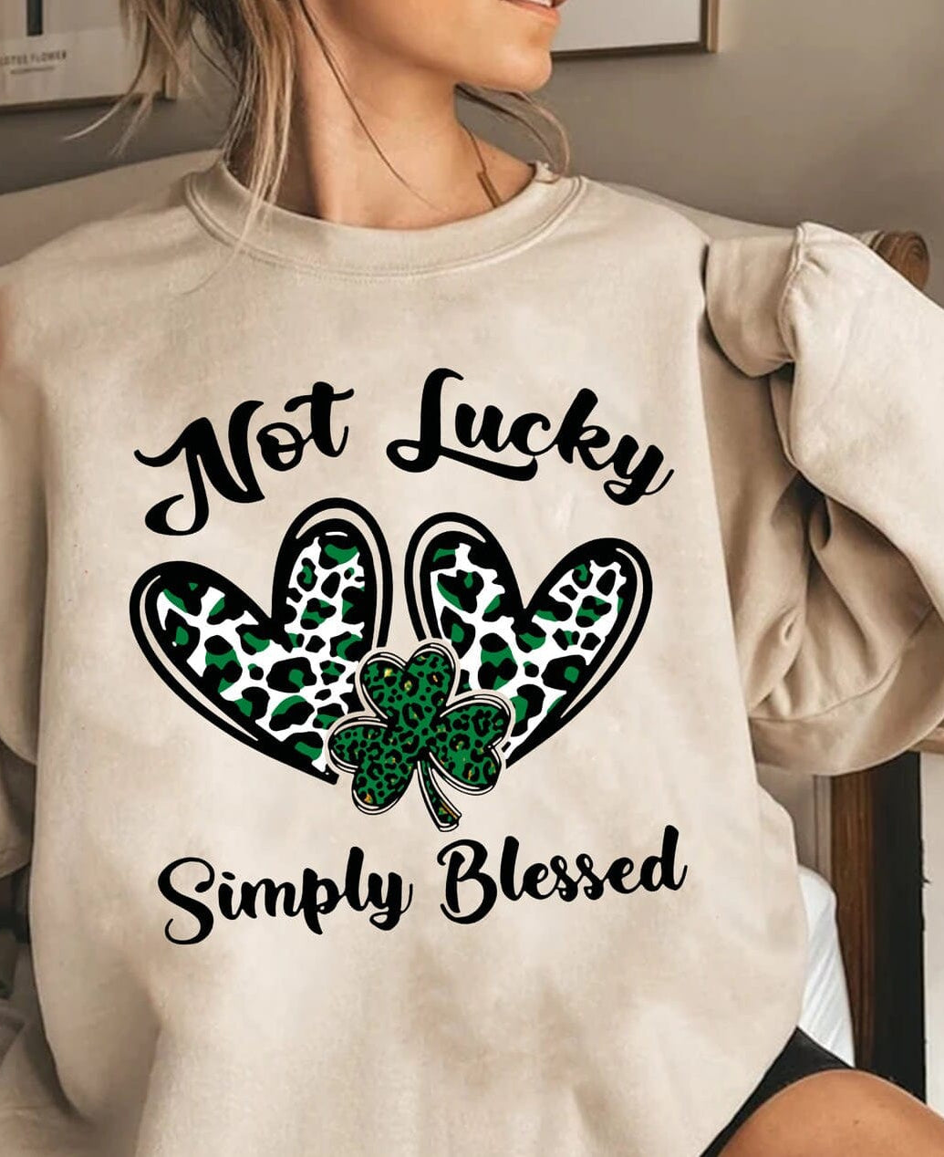 Not Lucky Graphic T-Graphic T-Stay Foxy Boutique, Florissant, Missouri