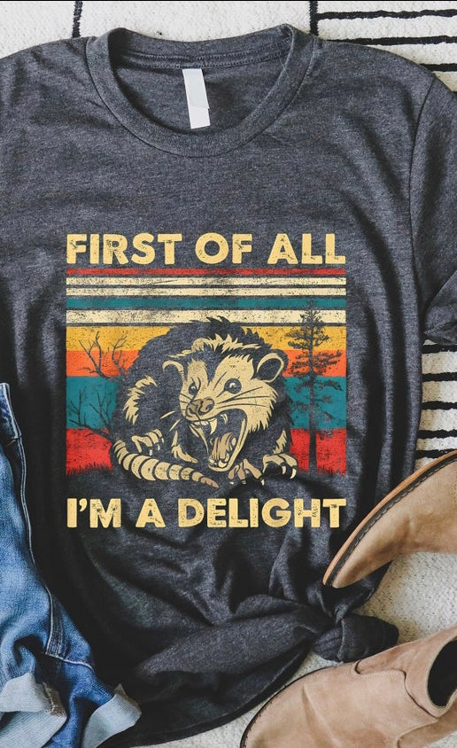 I’m A Delight Graphic T-Graphic T-Stay Foxy Boutique, Florissant, Missouri