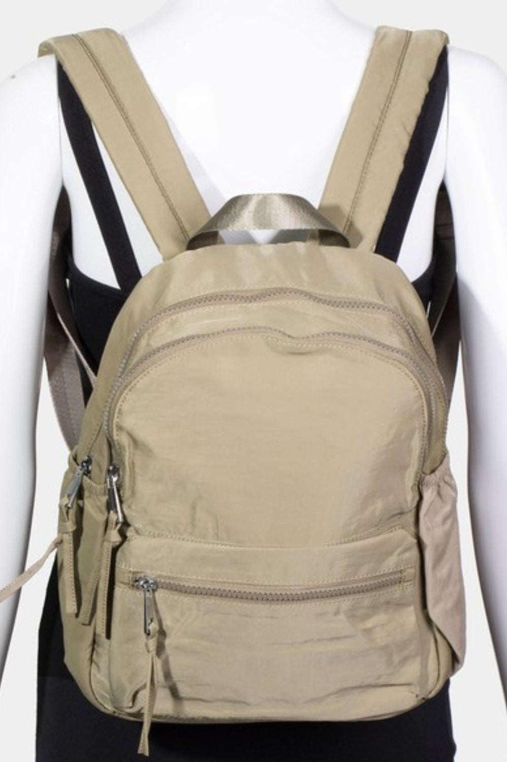Fame Nylon Multi Pocket Backpack Bag-Stay Foxy Boutique, Florissant, Missouri