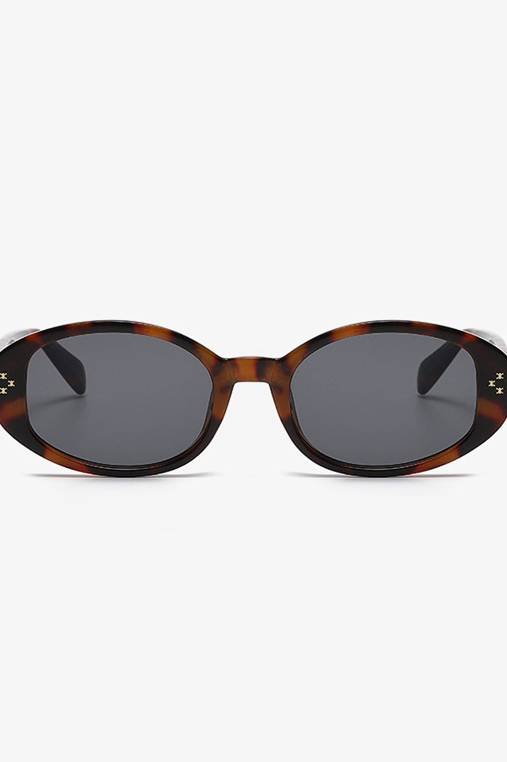Polycarbonate Frame Oval Sunglasses-Stay Foxy Boutique, Florissant, Missouri