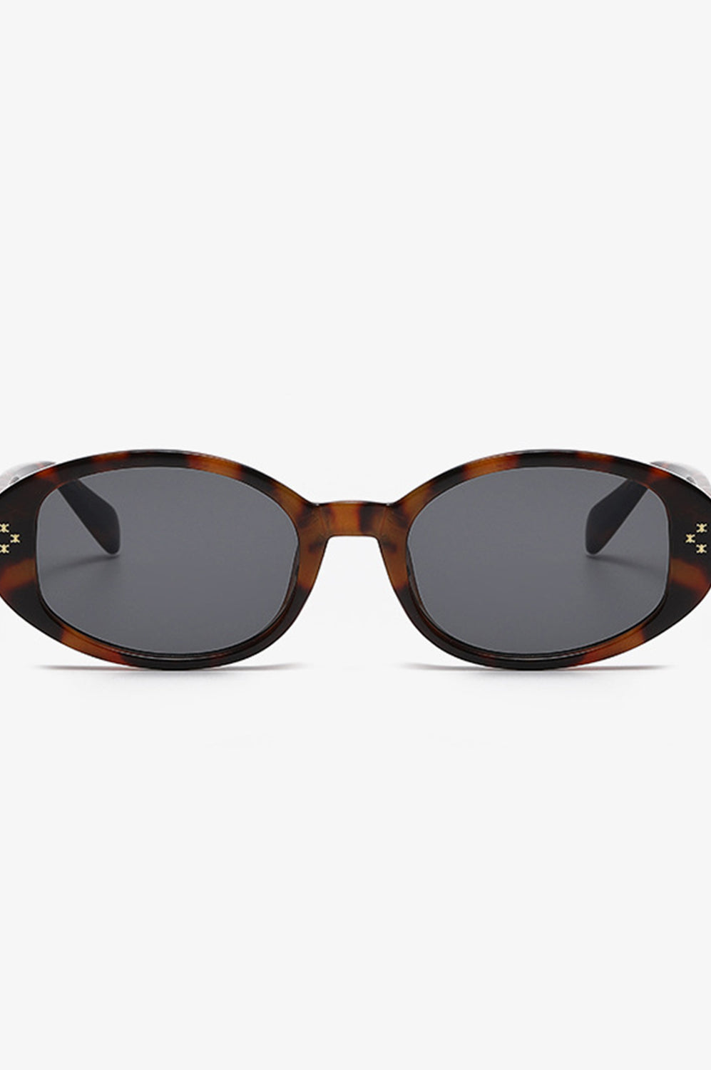 Polycarbonate Frame Oval Sunglasses-Stay Foxy Boutique, Florissant, Missouri