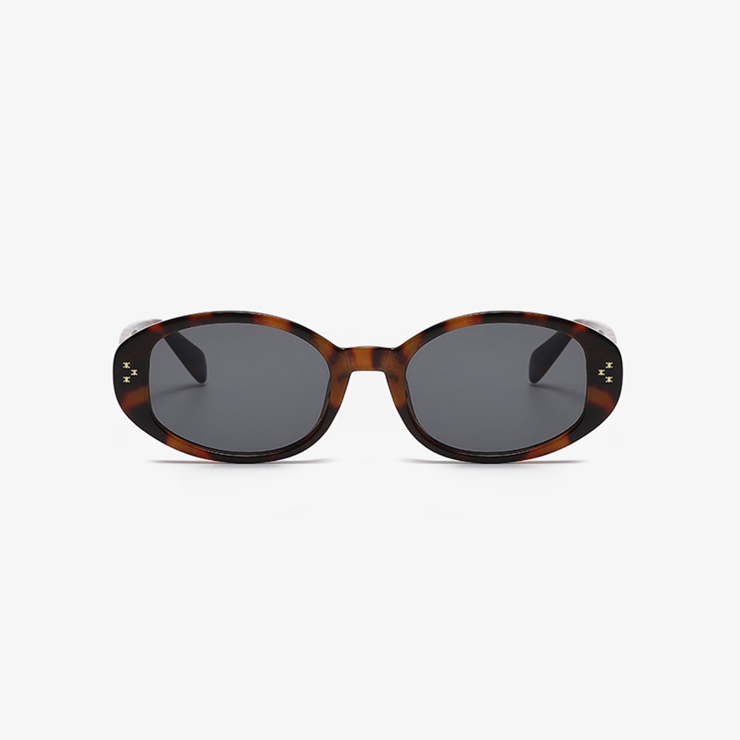 Polycarbonate Frame Oval Sunglasses-Stay Foxy Boutique, Florissant, Missouri